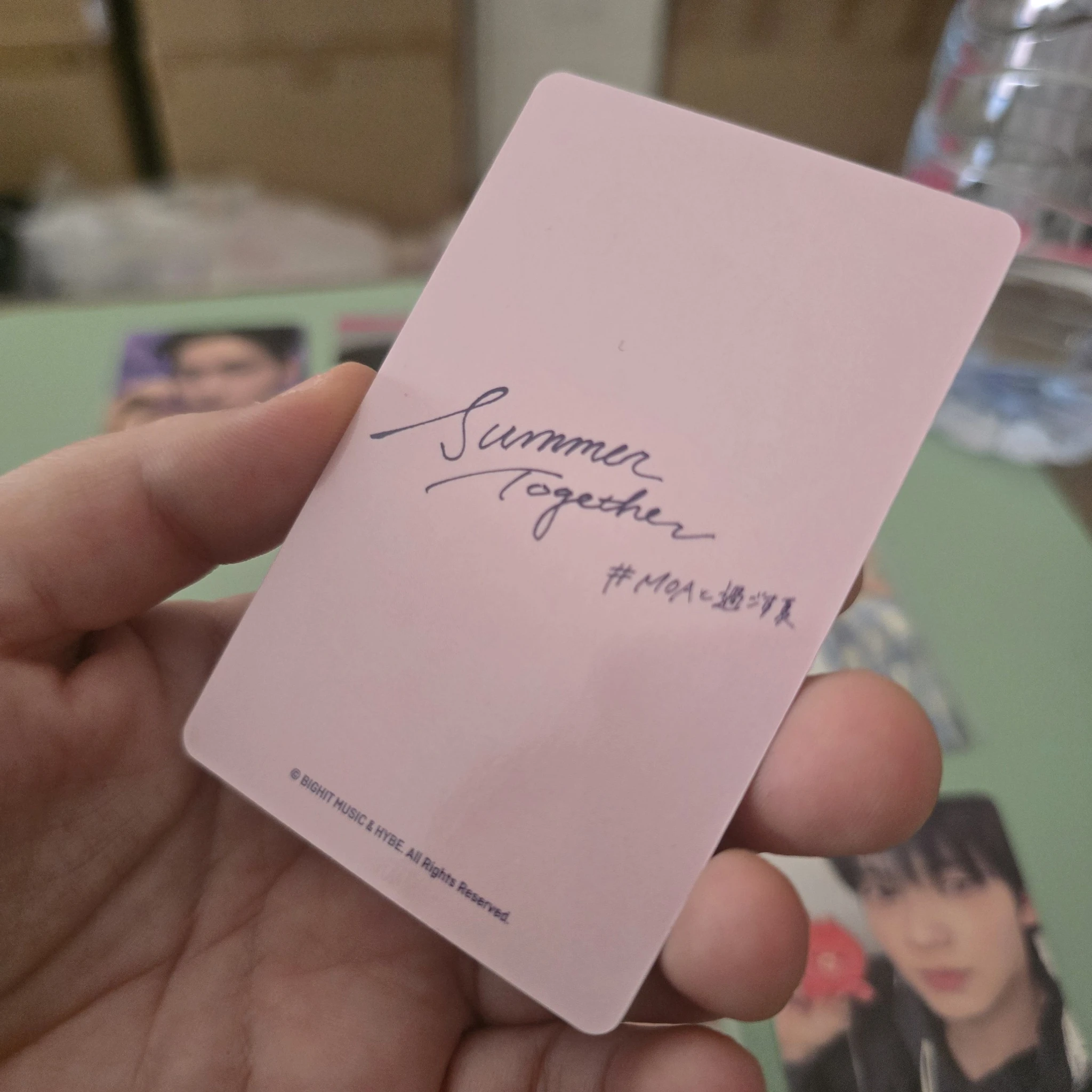 TOMORROW X TOGETHER Soobin TOMORROW X TOGETHER - Soobin - Summer Together Other merch photocard listing photo 2