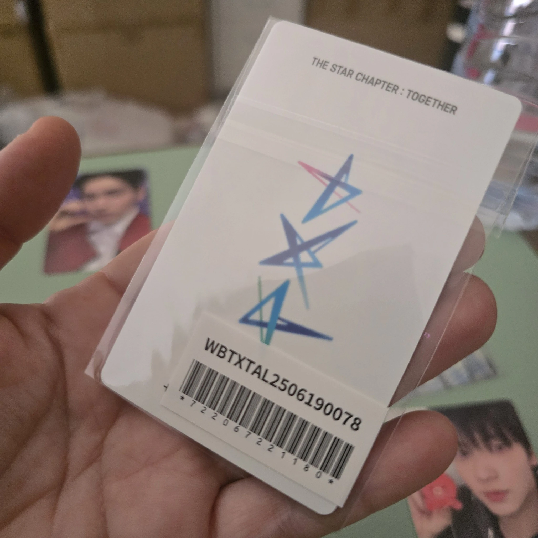 TOMORROW X TOGETHER Soobin TOMORROW X TOGETHER - Soobin - The Star Chapter: Together Album round 3 weverse japan shop (wvj) lucky draw (LD) round 4 listing photo 2