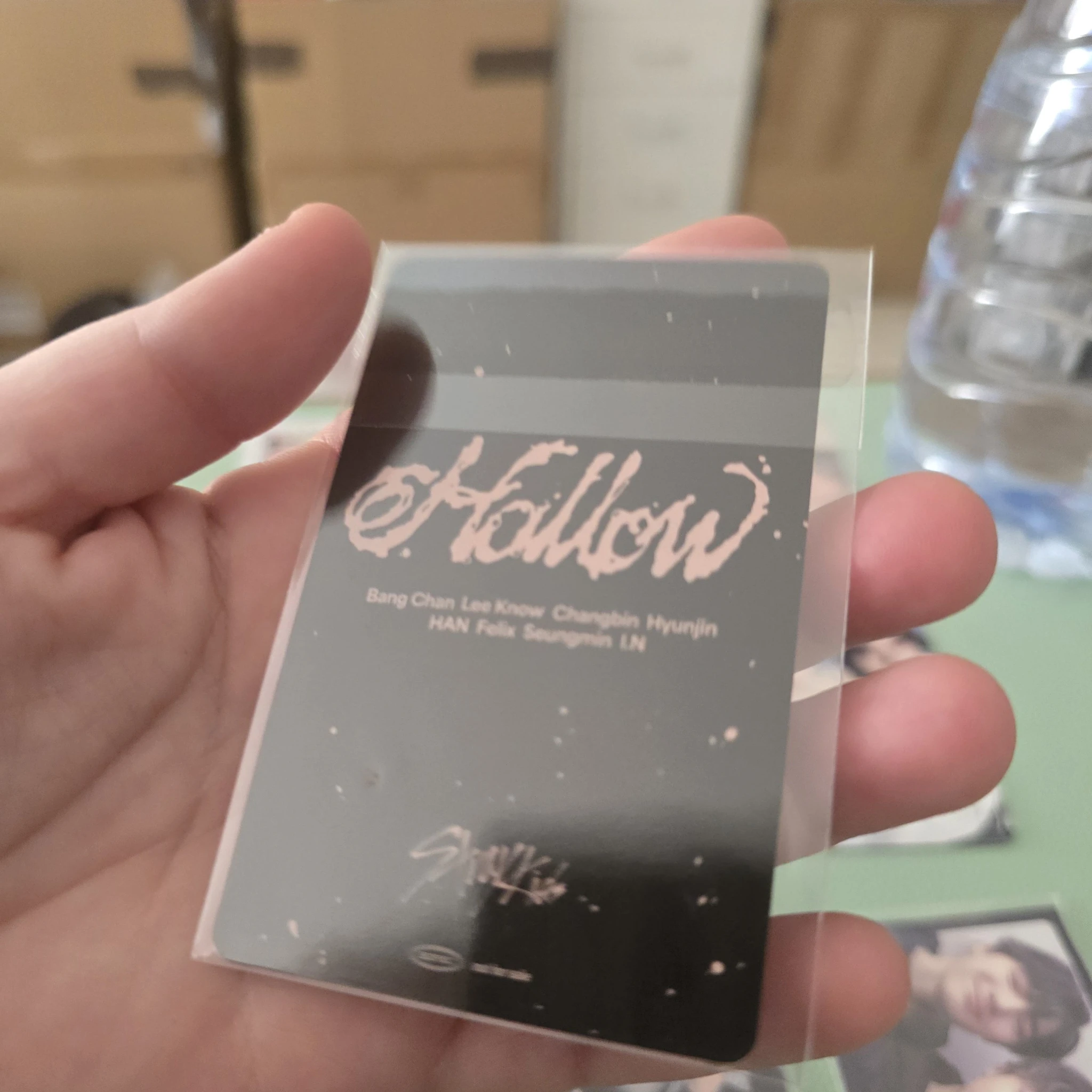 Stray Kids Stray Kids - I.N & Changbin - Hollow Album album photocard jpfc (japan fanclub) unit listing photo 2