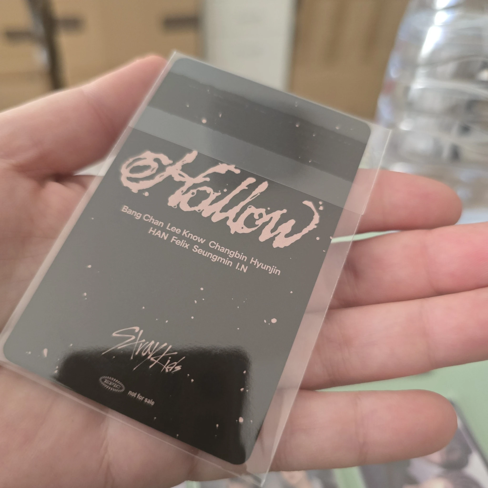 Stray Kids Stray Kids - Hyunjin & Changbin - Hollow Album album photocard jpfc (japan fanclub) unit listing photo 2