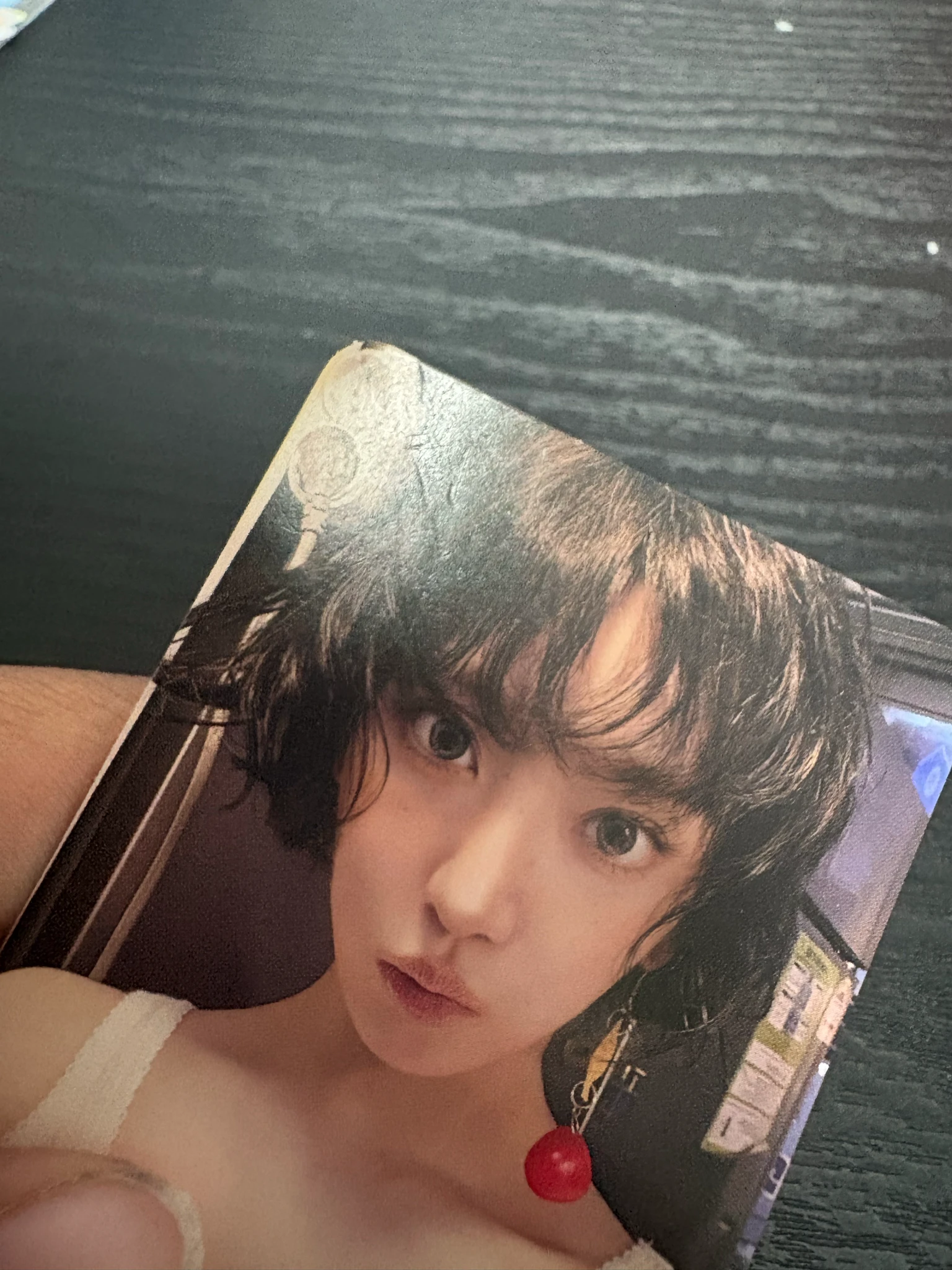 LE SSERAFIM Sakura LE SSERAFIM - Sakura - SPAGHETTI Album weird garlic version album photocard listing photo 2