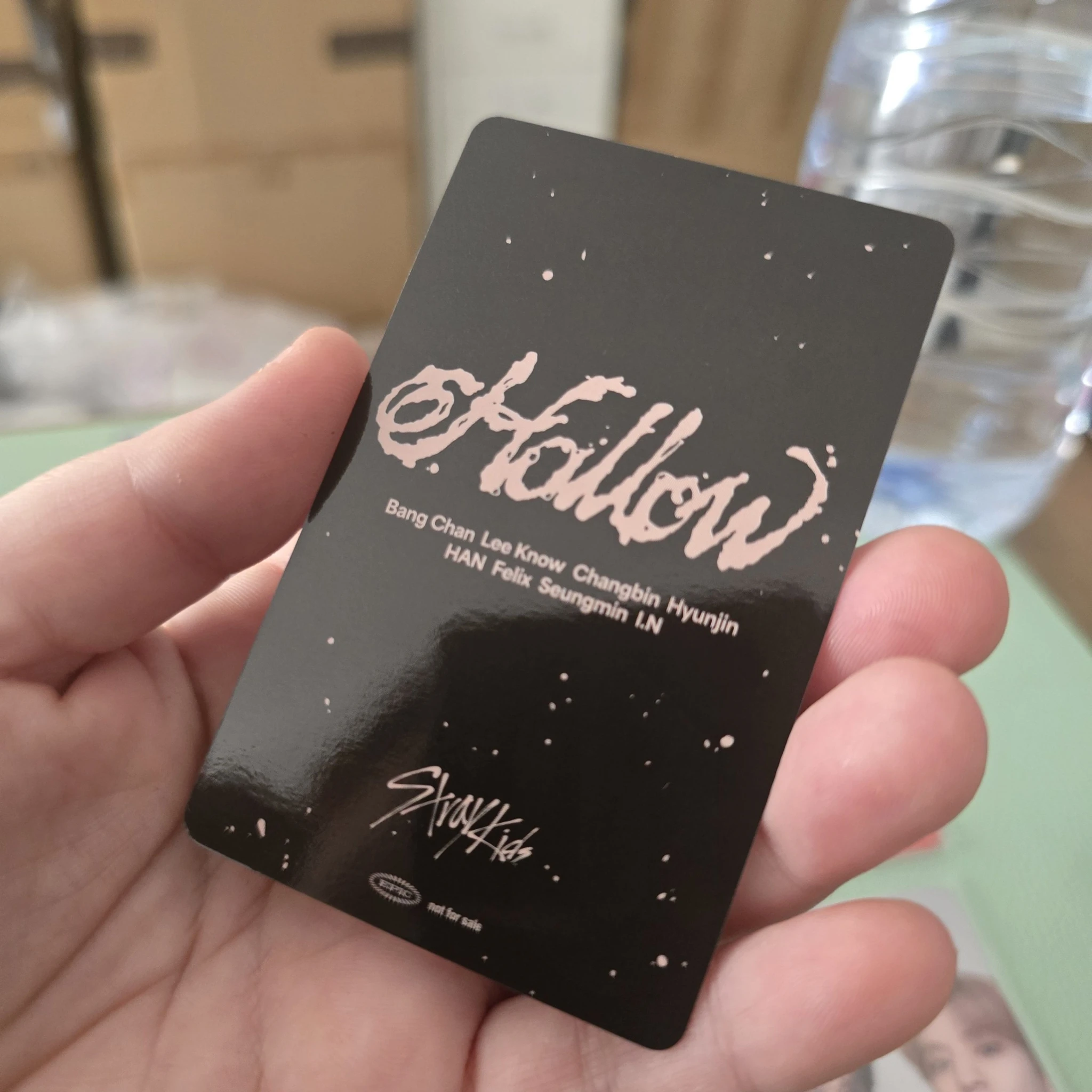 Stray Kids Stray Kids - Lee Know & Seungmin - Hollow Album album photocard jpfc (japan fanclub) unit listing photo 2