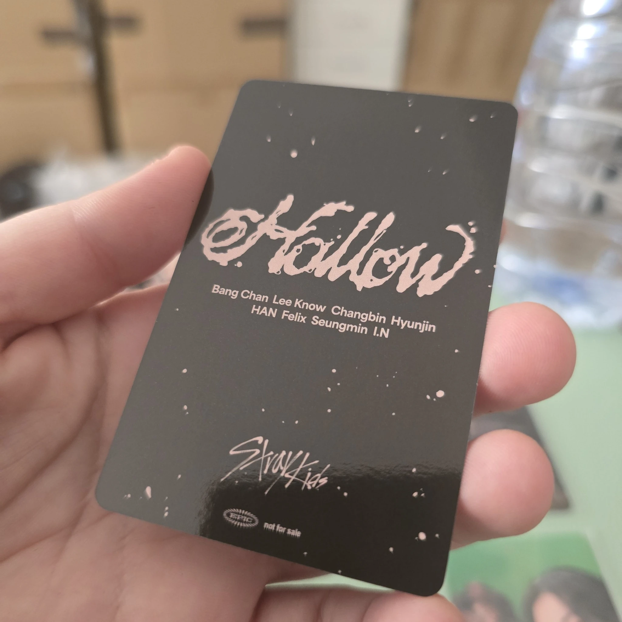 Stray Kids Stray Kids - Lee Know & Hyunjin - Hollow Album album photocard jpfc (japan fanclub) unit listing photo 2