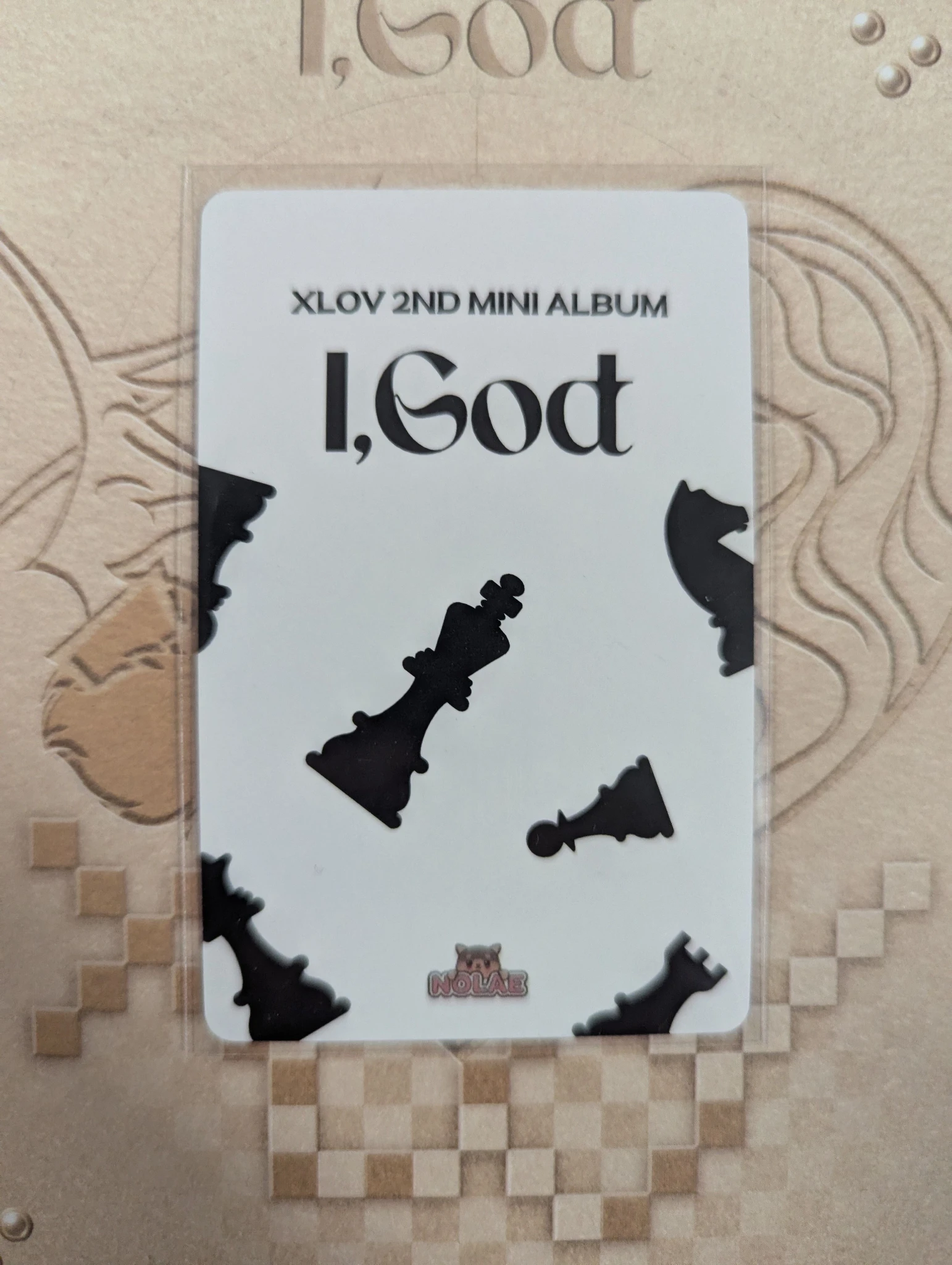 XLOV Haru XLOV - Haru - I, God Album nolae pob (pre-order benefit) listing photo 2