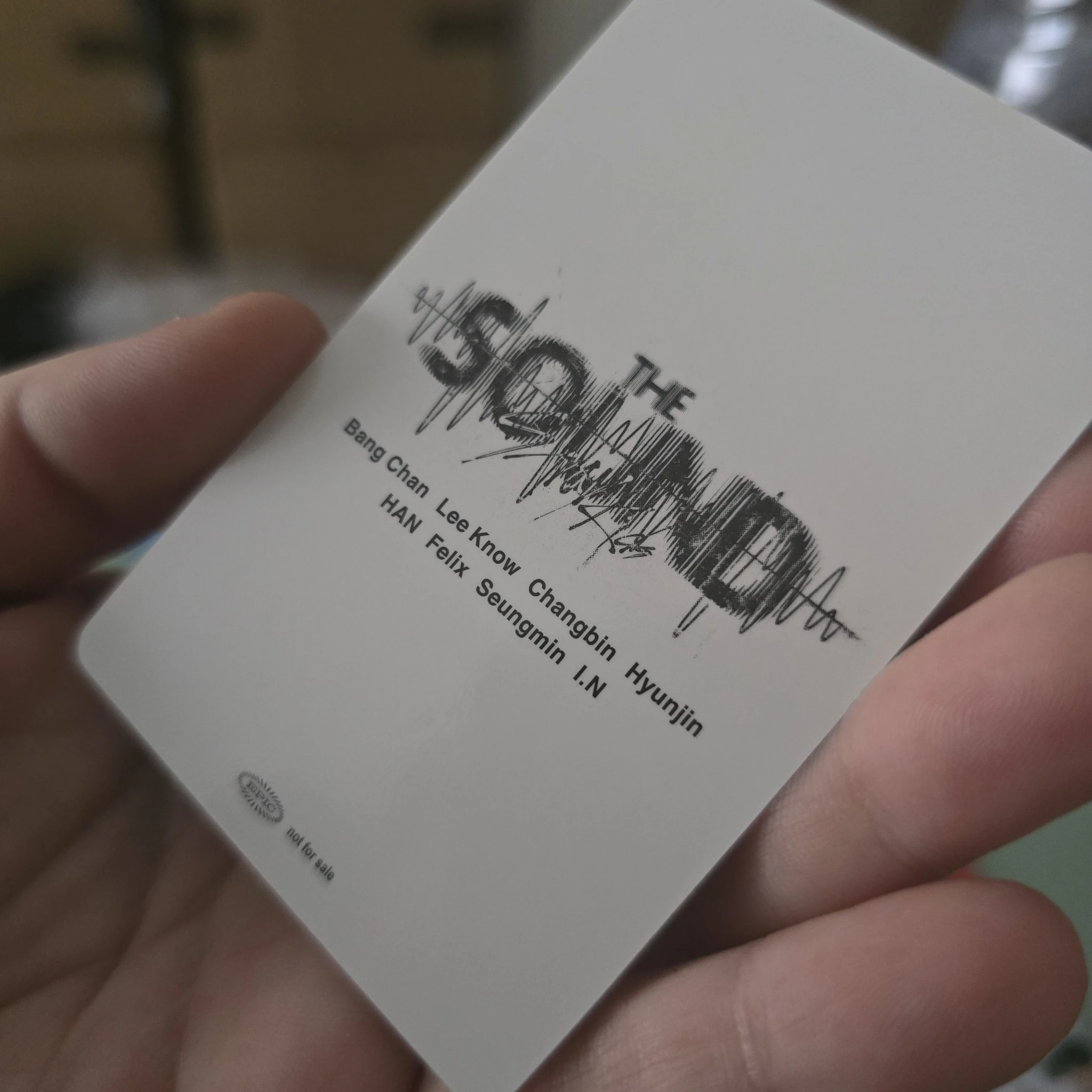 Stray Kids Stray Kids - Lee Know & HAN - The Sound Album album photocard jpfc (japan fanclub) listing photo 2