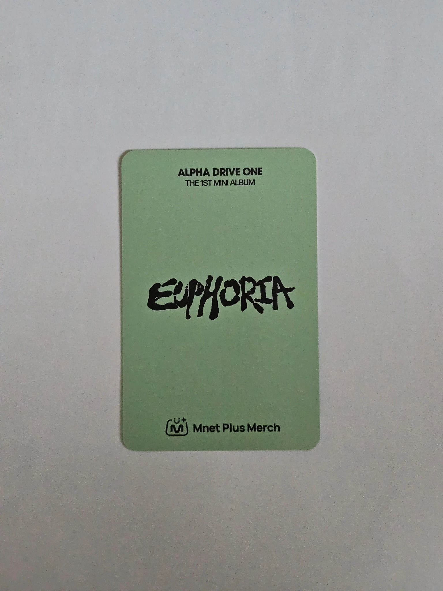 ALPHA DRIVE ONE Arno ALPHA DRIVE ONE - Arno - EUPHORIA Album pob (pre-order benefit) mnet plus merch freak alarm version listing photo 2
