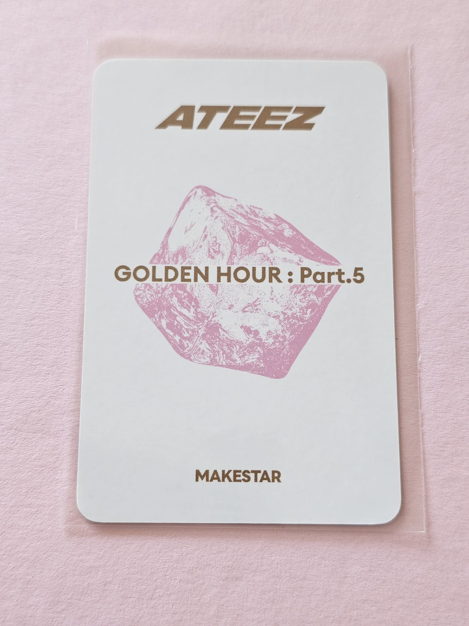 ATEEZ Jongho ATEEZ - Jongho - GOLDEN HOUR : Part.5 Album makestar photocard event listing photo 2