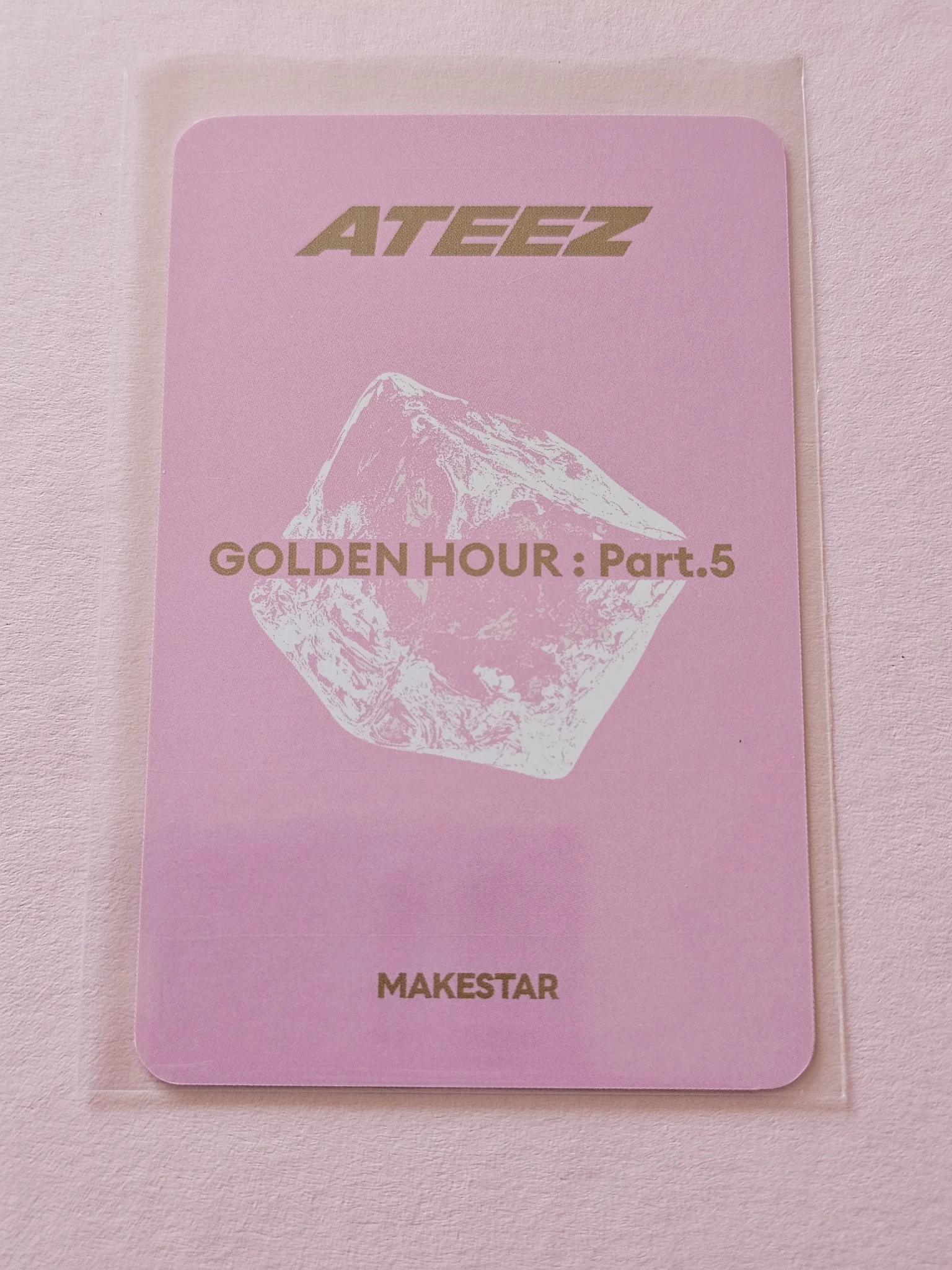 ATEEZ ATEEZ - San & Jongho - GOLDEN HOUR : Part.5 Album photocard event makestar listing photo 2