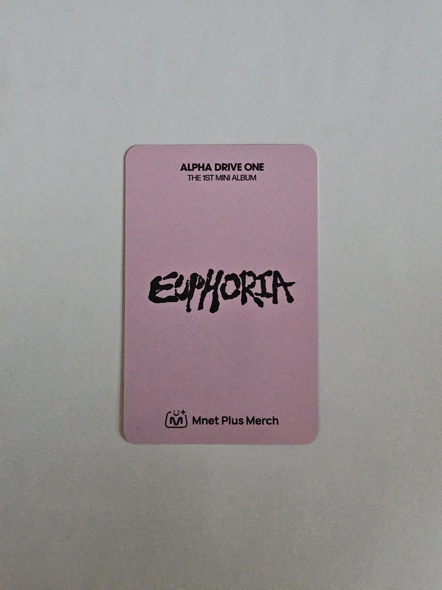 ALPHA DRIVE ONE Arno ALPHA DRIVE ONE - Arno - EUPHORIA Album mnet plus fansign offline listing photo 2