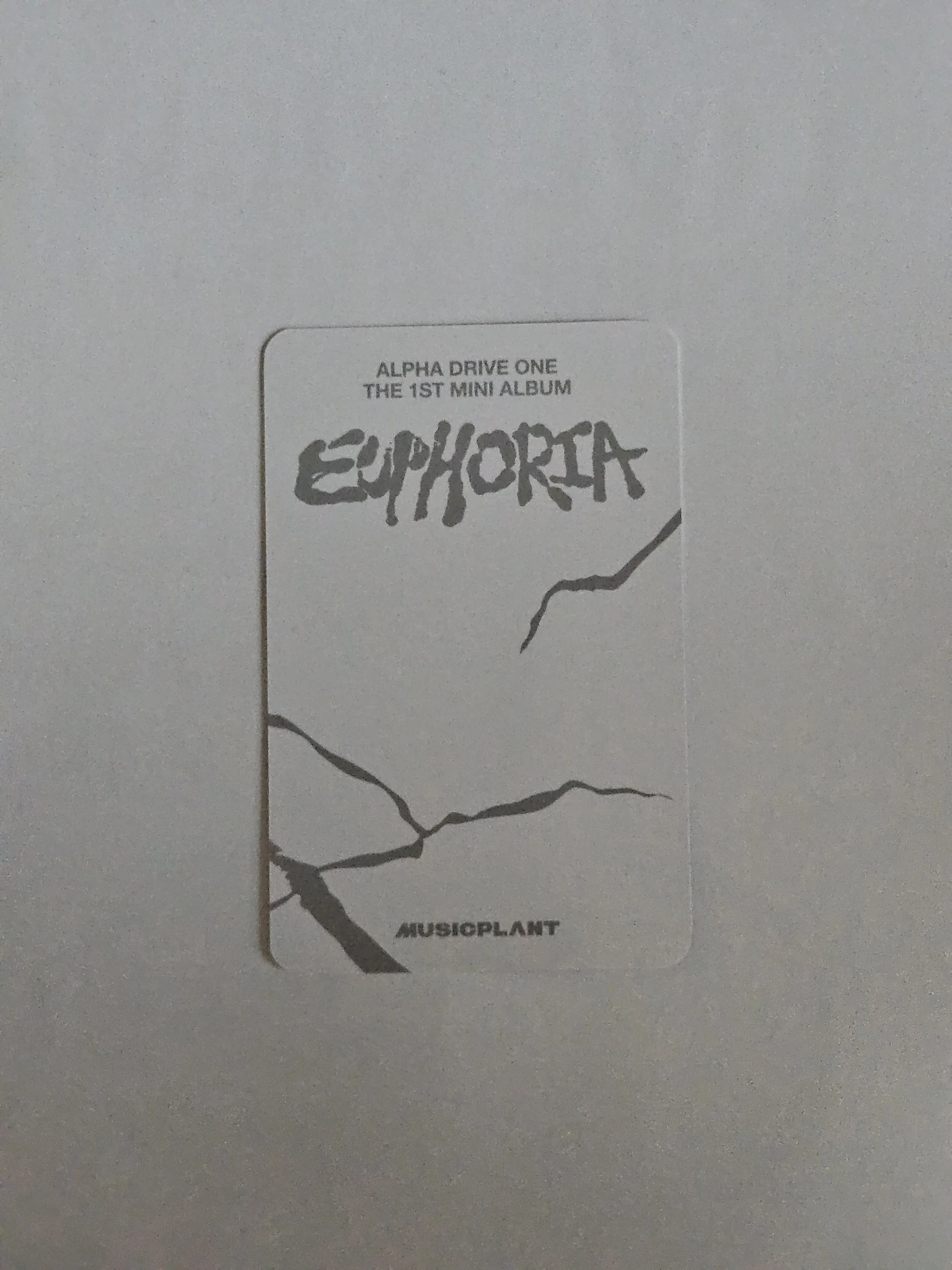 ALPHA DRIVE ONE Arno ALPHA DRIVE ONE - Arno - EUPHORIA Album musicplant fansign listing photo 2