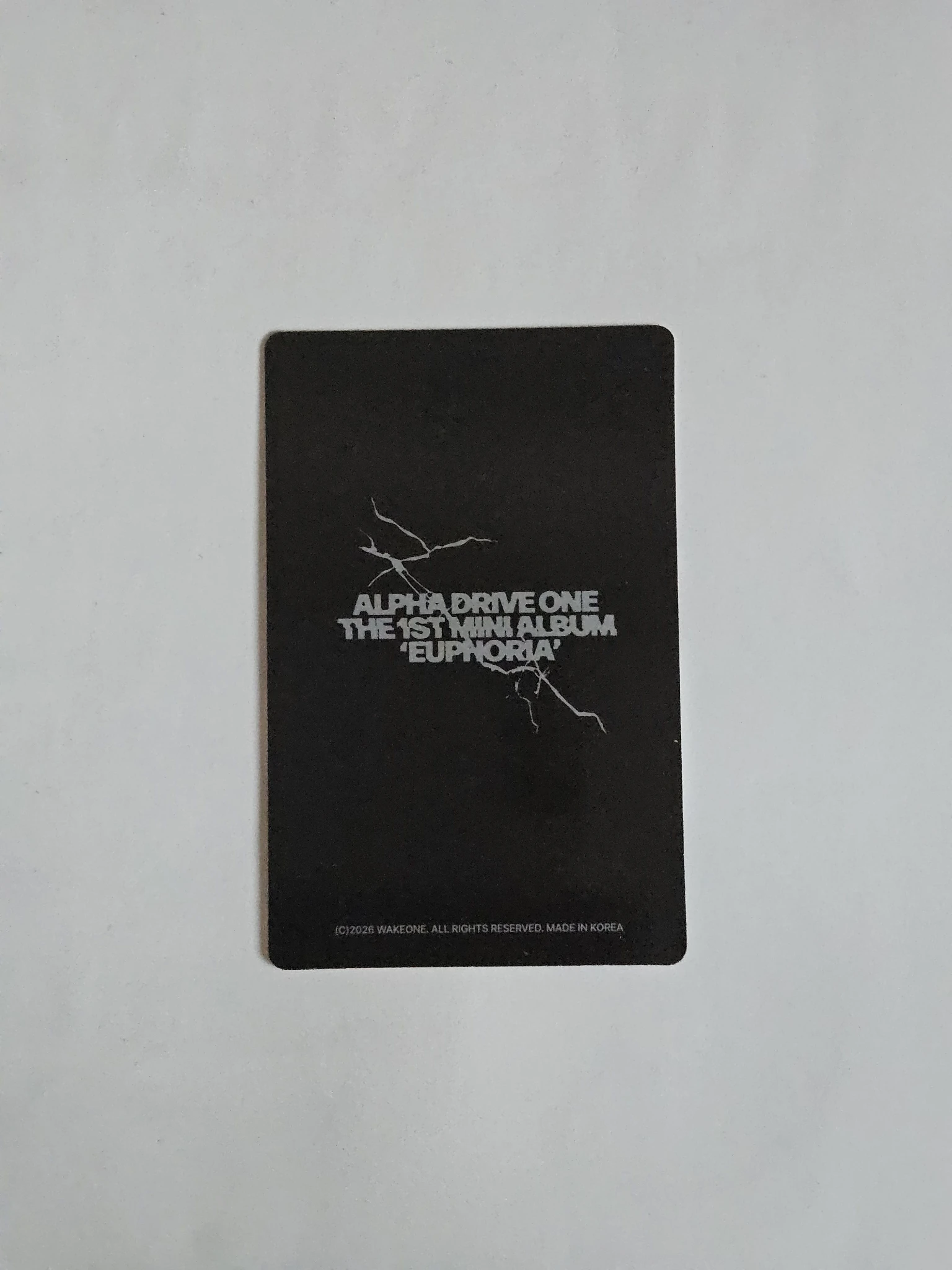 ALPHA DRIVE ONE Arno ALPHA DRIVE ONE - Arno - EUPHORIA Album lucky draw freak alarm version merch listing photo 2
