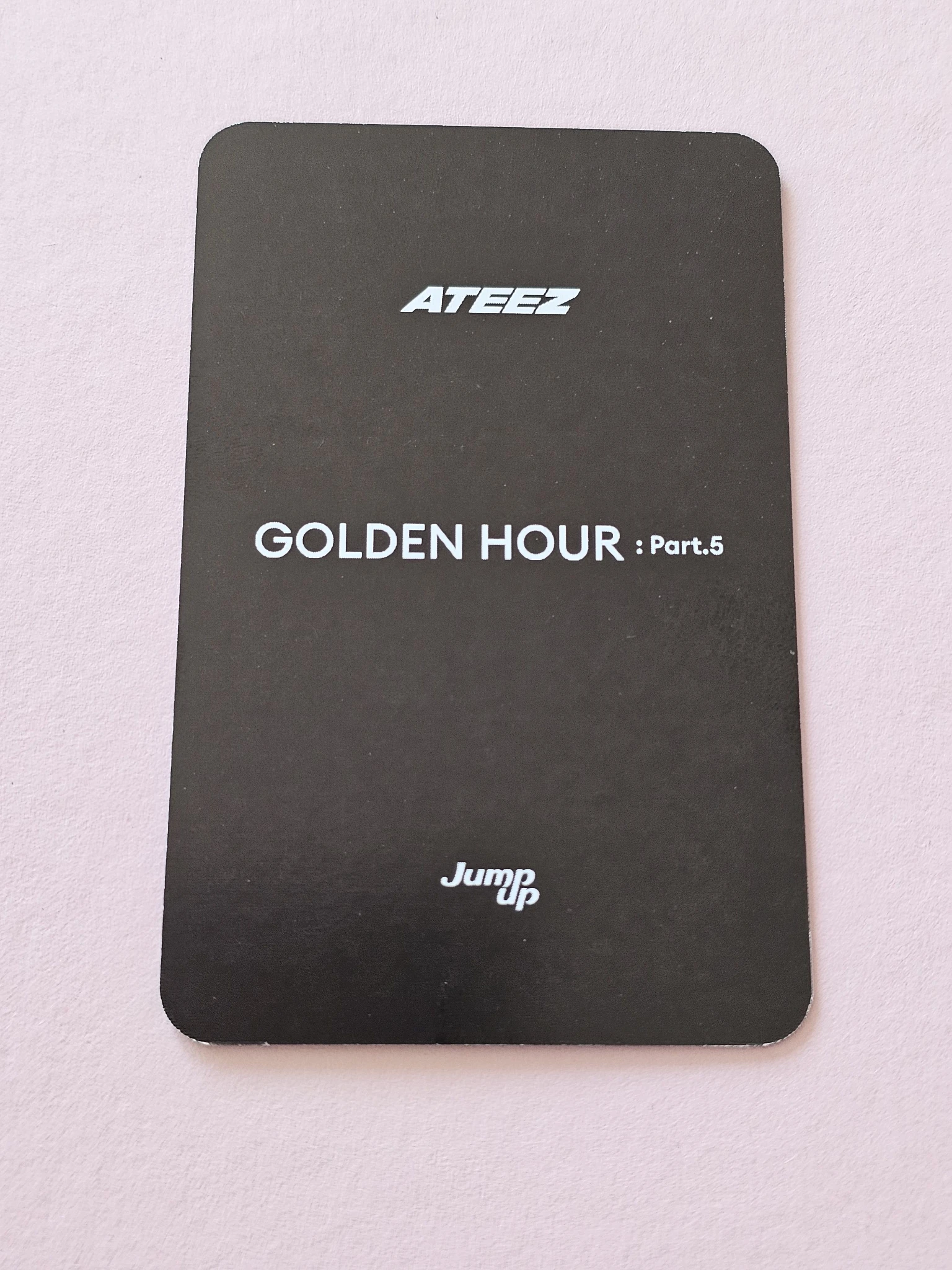 ATEEZ Yeosang ATEEZ - Yeosang - GOLDEN HOUR : Part.5 Album jump up pob (pre-order benefit) round 1 lenticular listing photo 2