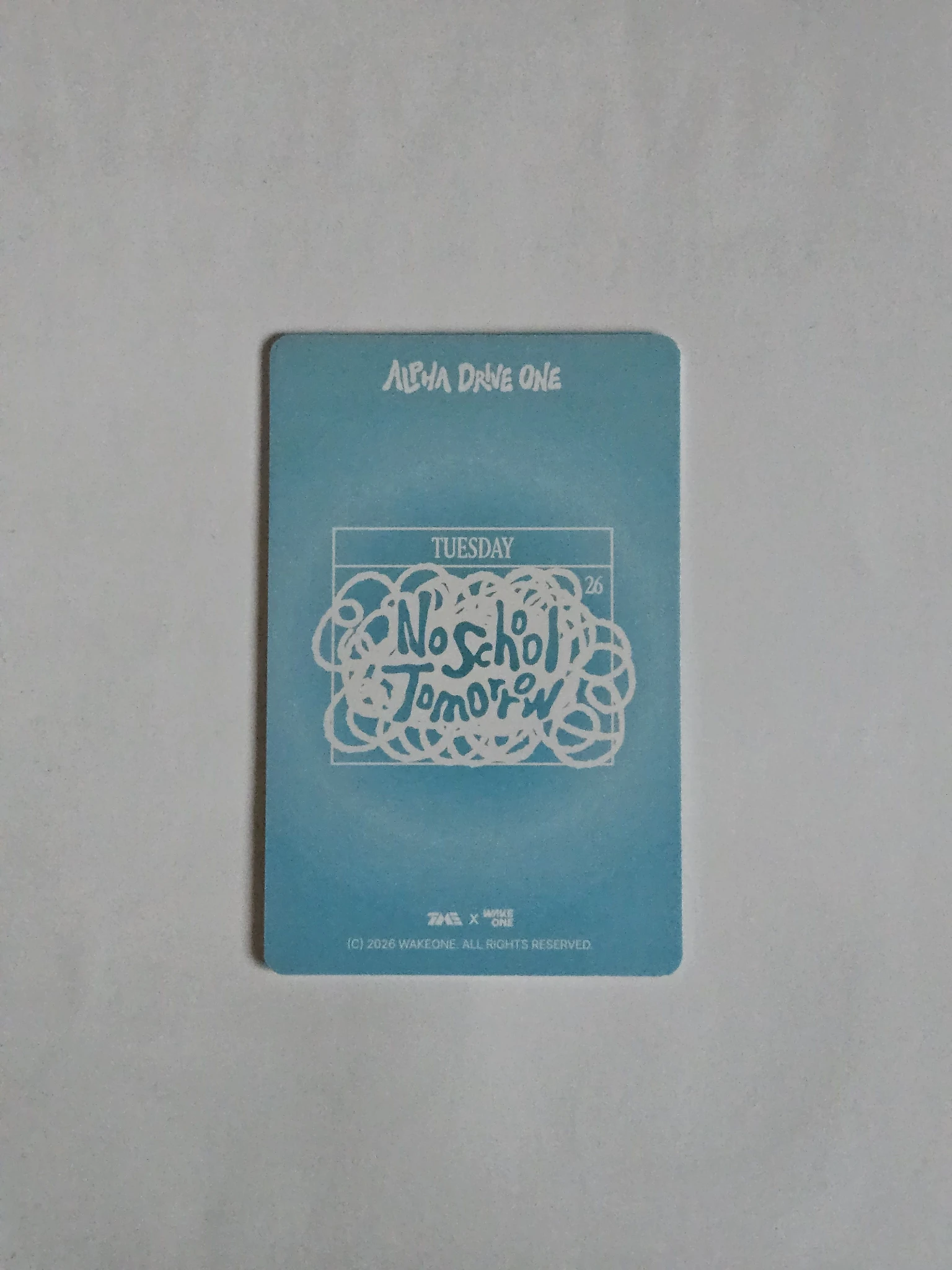 ALPHA DRIVE ONE Arno ALPHA DRIVE ONE - Arno - No School Tomorrow Album 2 star lucky draw (LD) qq music listing photo 2