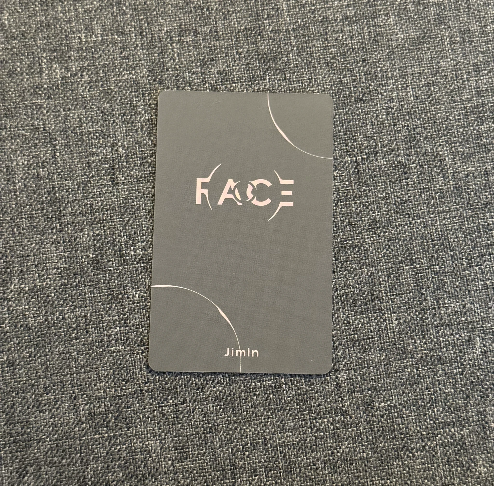 BTS Jimin BTS - Jimin - Face Album pre-order benefit jpfc hologram listing photo 2