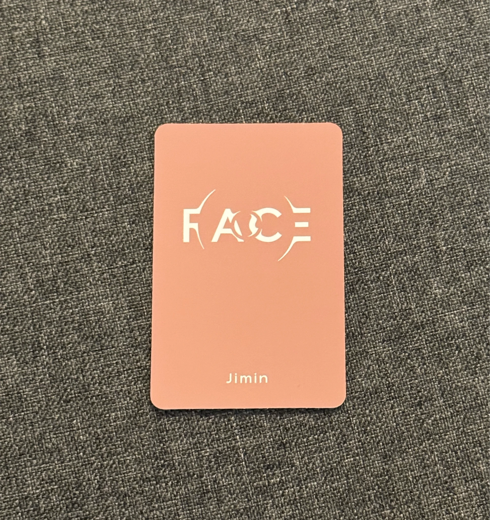 BTS Jimin BTS - Jimin - Face Album lucky draw powerstation listing photo 2