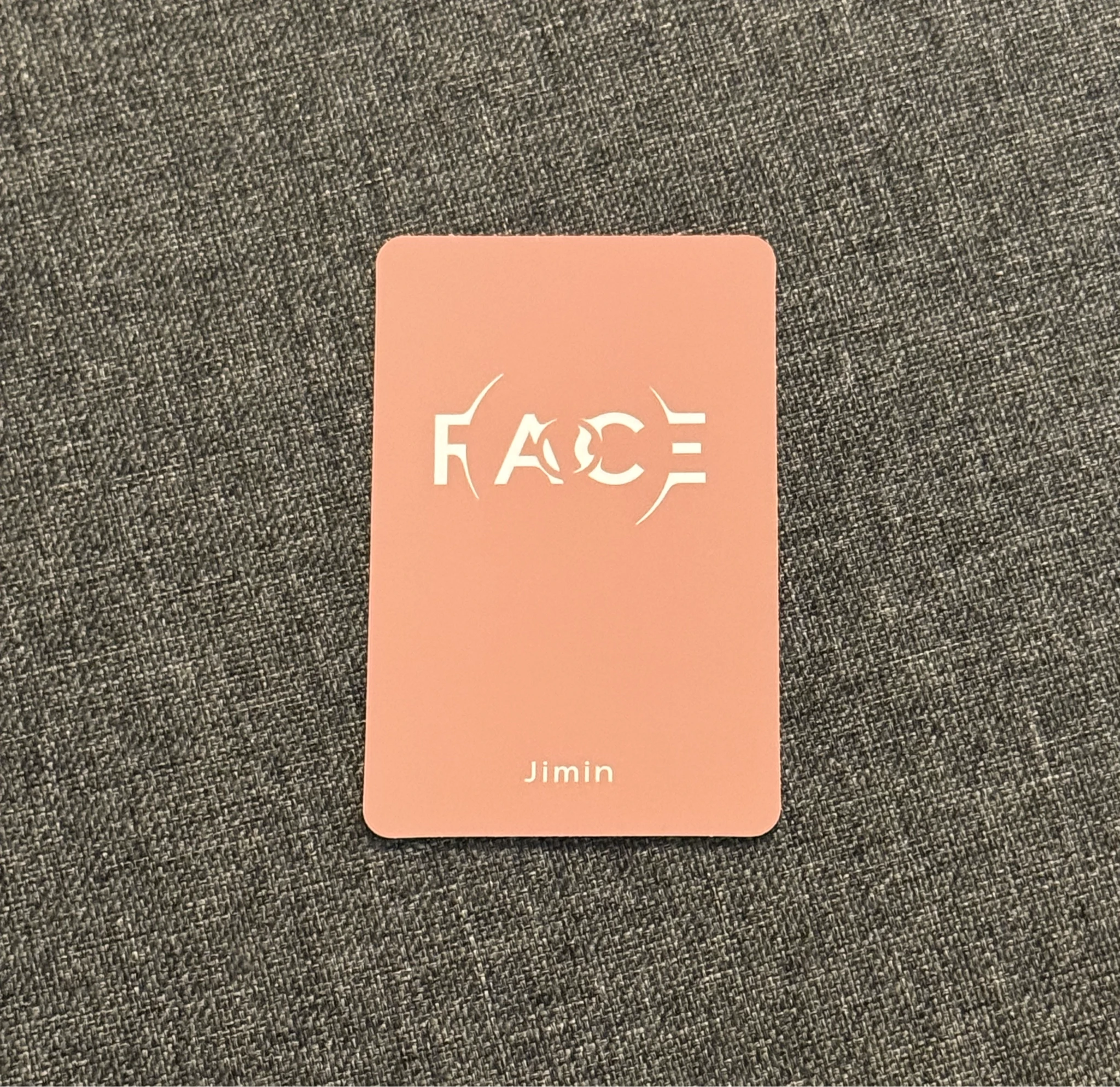 BTS Jimin BTS - Jimin - Face Album lucky draw powerstation listing photo 2