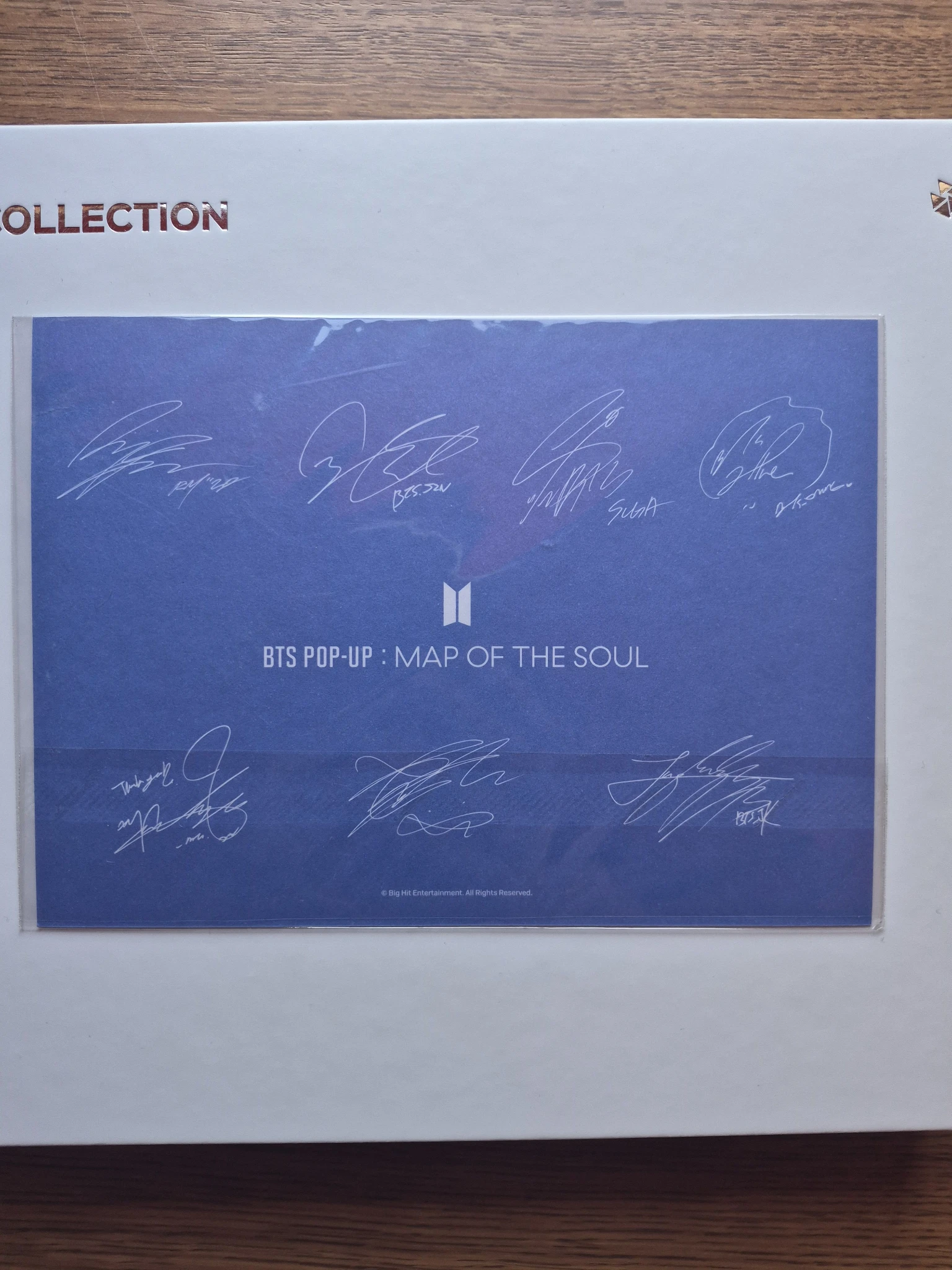BTS BTS - BTS Pop-Up: Map Of The Soul Showcase Event postcard online purchase benefit event listing photo 2