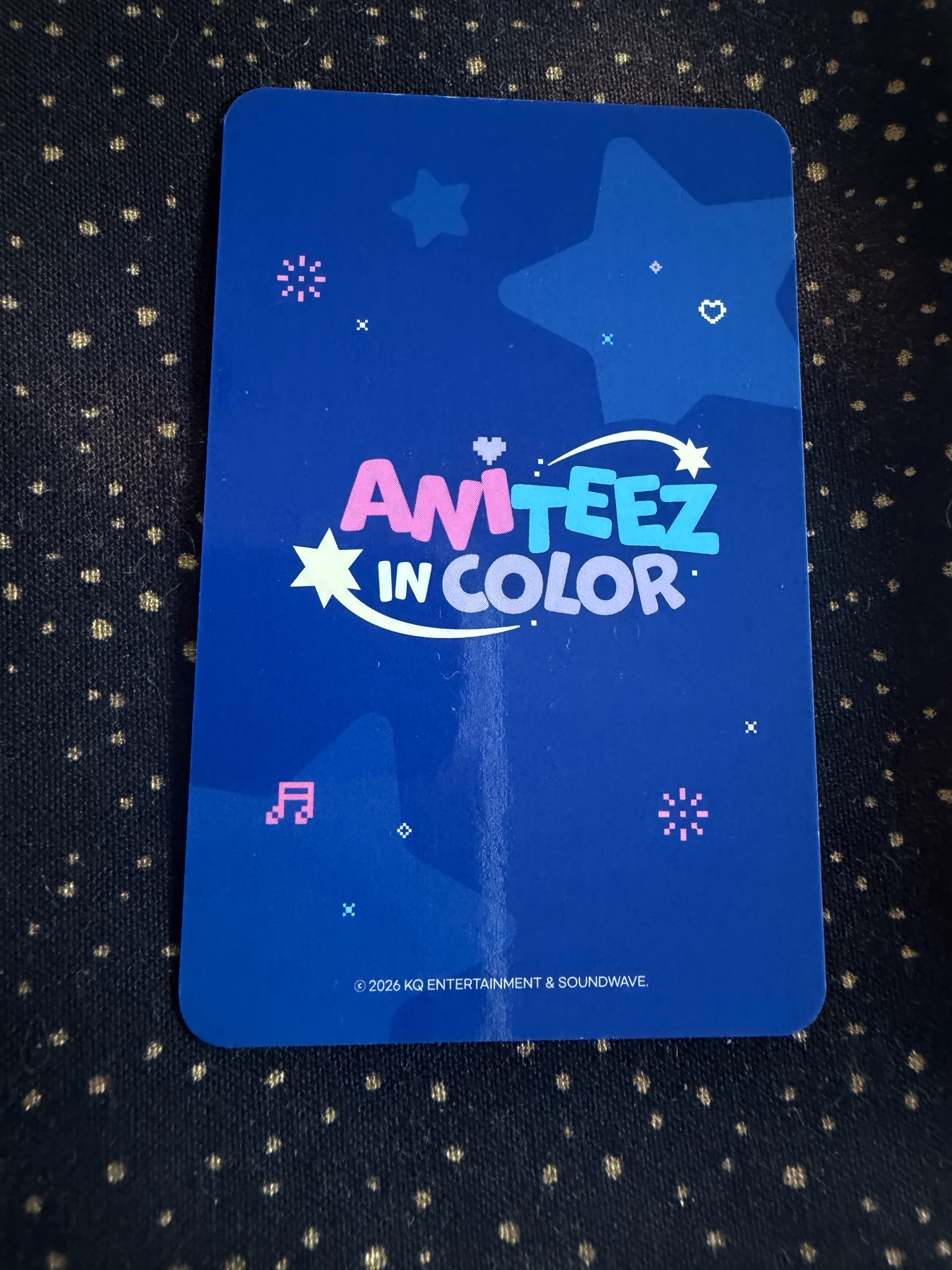 ATEEZ Hongjoong ATEEZ - Hongjoong - ANITEEZ IN COLOR Other trading card merch photocard listing photo 2