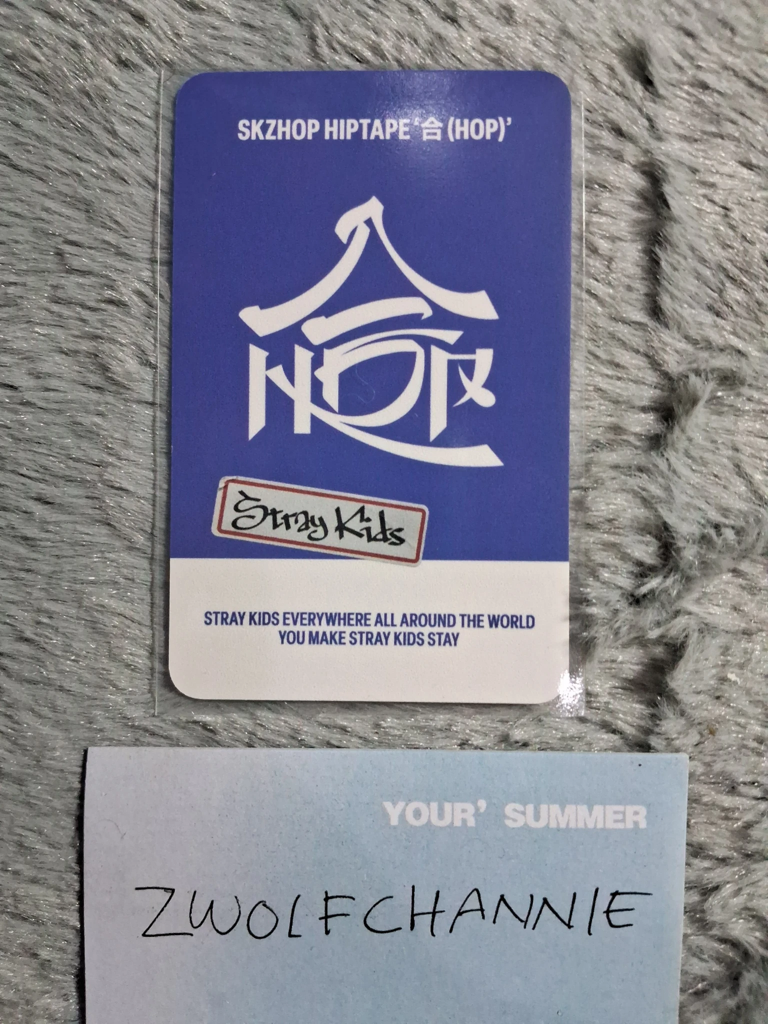 Stray Kids Bang Chan Stray Kids - Bang Chan - HOP Album jyp/fans shop pop-up lucky draw (LD) skzhop version listing photo 2