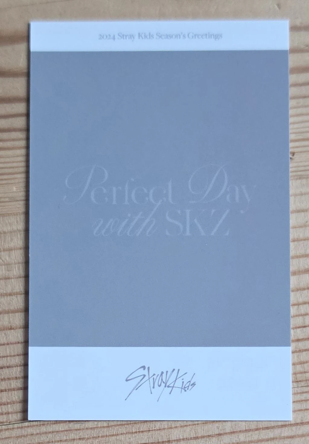 Stray Kids I.N Stray Kids - I.N - 2024 Season's Greetings - Perfect Day with SKZ Other polaroid season's greetings pob (pre-order benefit) support store listing photo 2