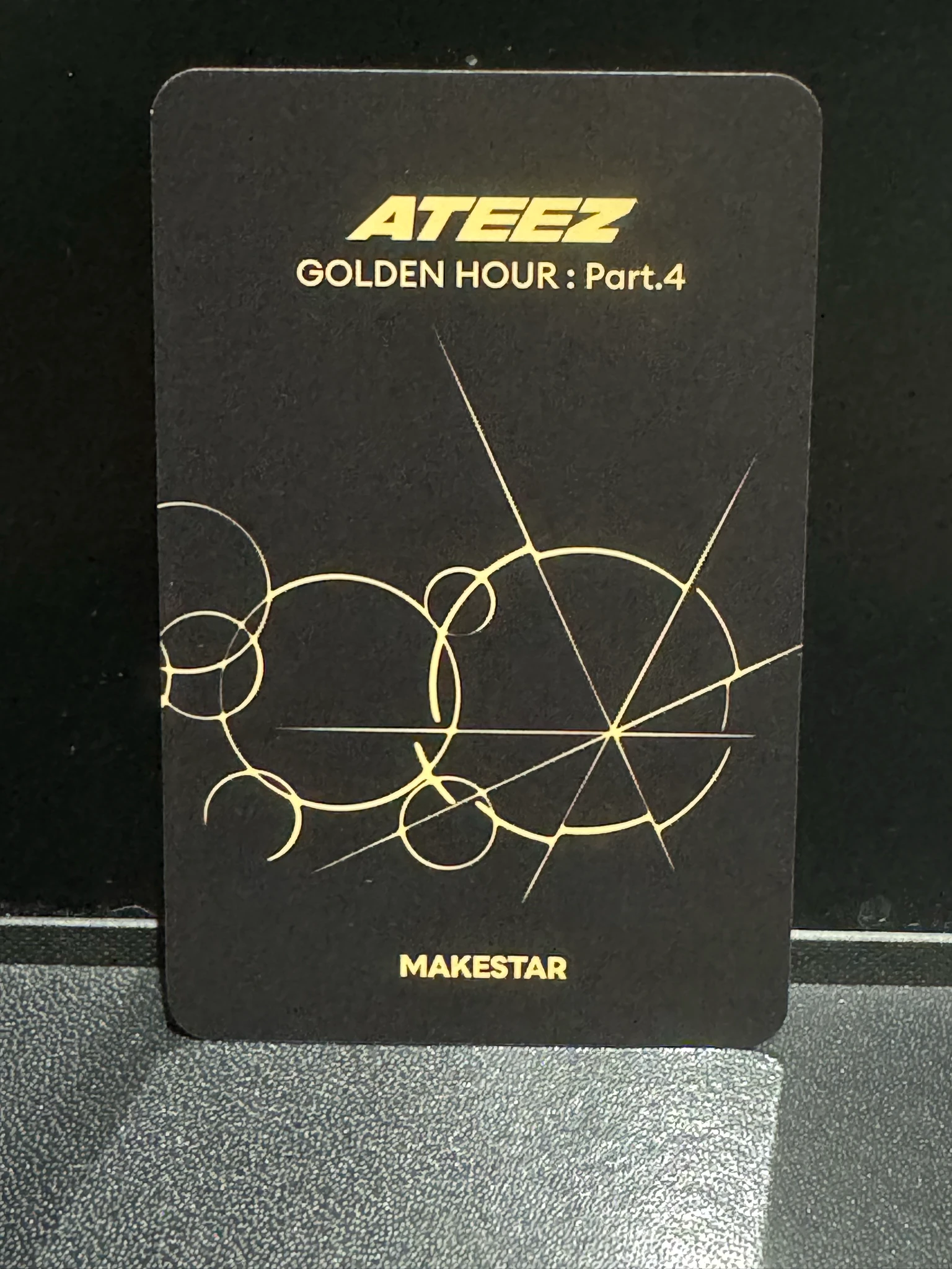 ATEEZ Jongho ATEEZ - Jongho - Golden Hour : Part.4 Album makestar lucky draw listing photo 2