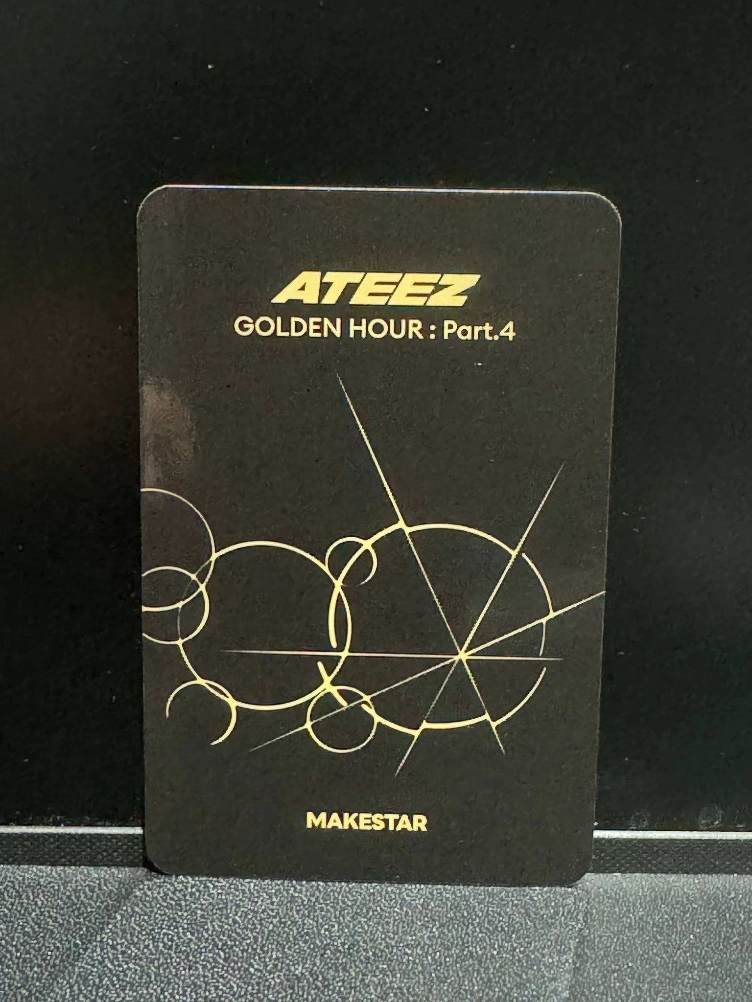 ATEEZ Yunho ATEEZ - Yunho - Golden Hour : Part.4 Album makestar lucky draw listing photo 2