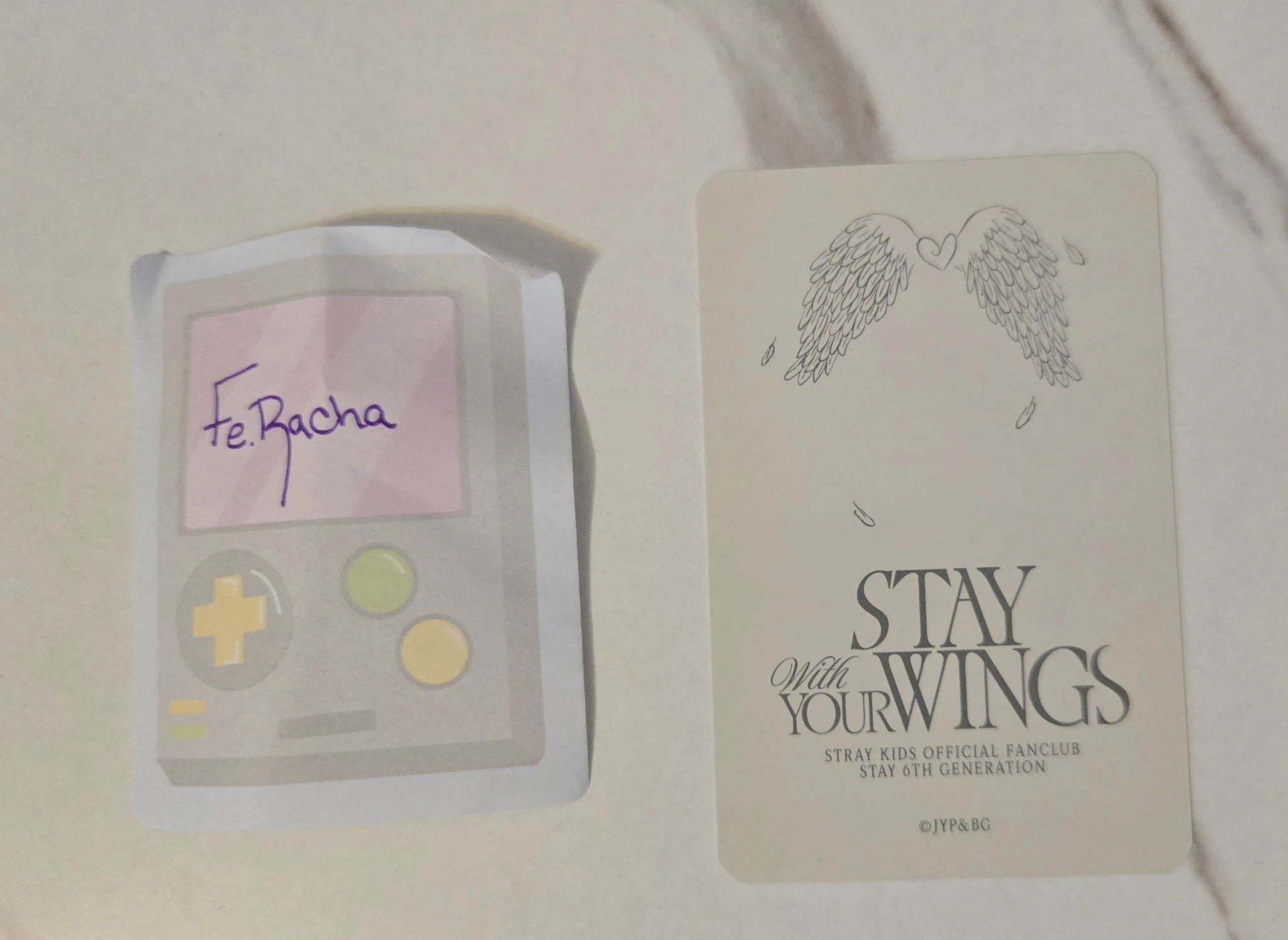 Stray Kids Hyunjin Stray Kids - Hyunjin - STAY With Your Wings-6th Fanclub Other photocard set listing photo 2