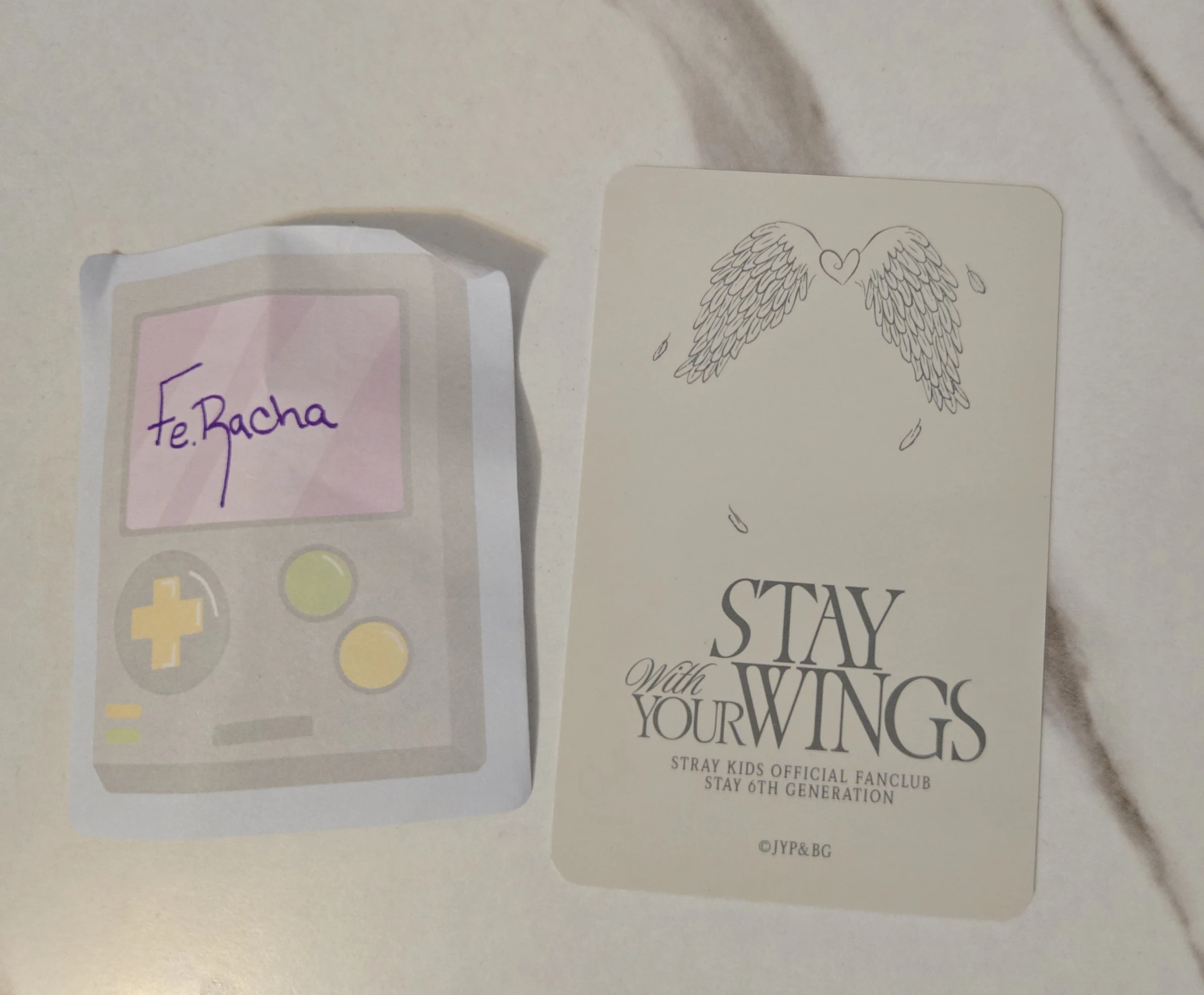 Stray Kids I.N Stray Kids - I.N - STAY With Your Wings-6th Fanclub Other photocard set listing photo 2
