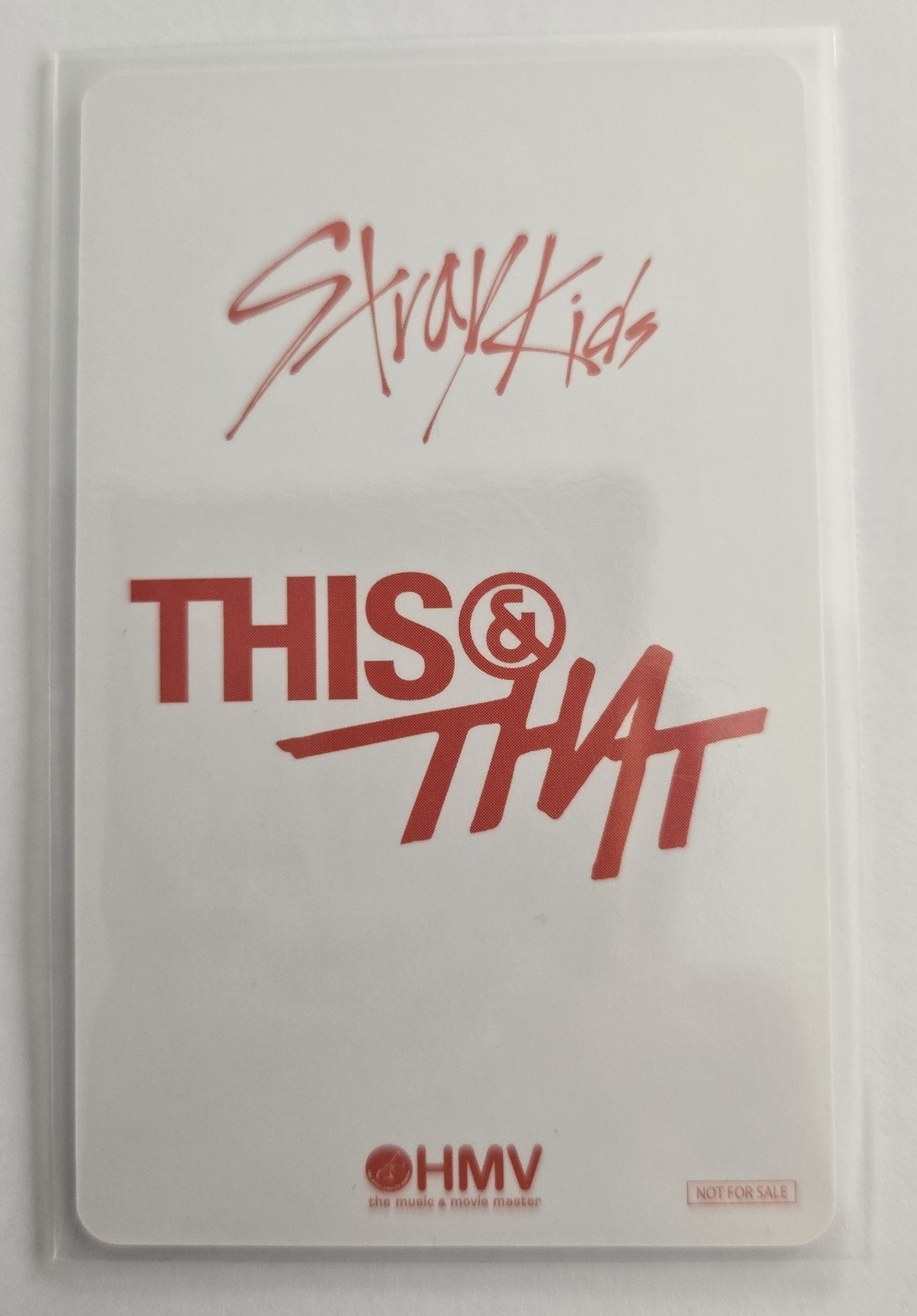 Stray Kids Stray Kids - THIS & THAT Album hmv japan lucky draw (LD) B version listing photo 2