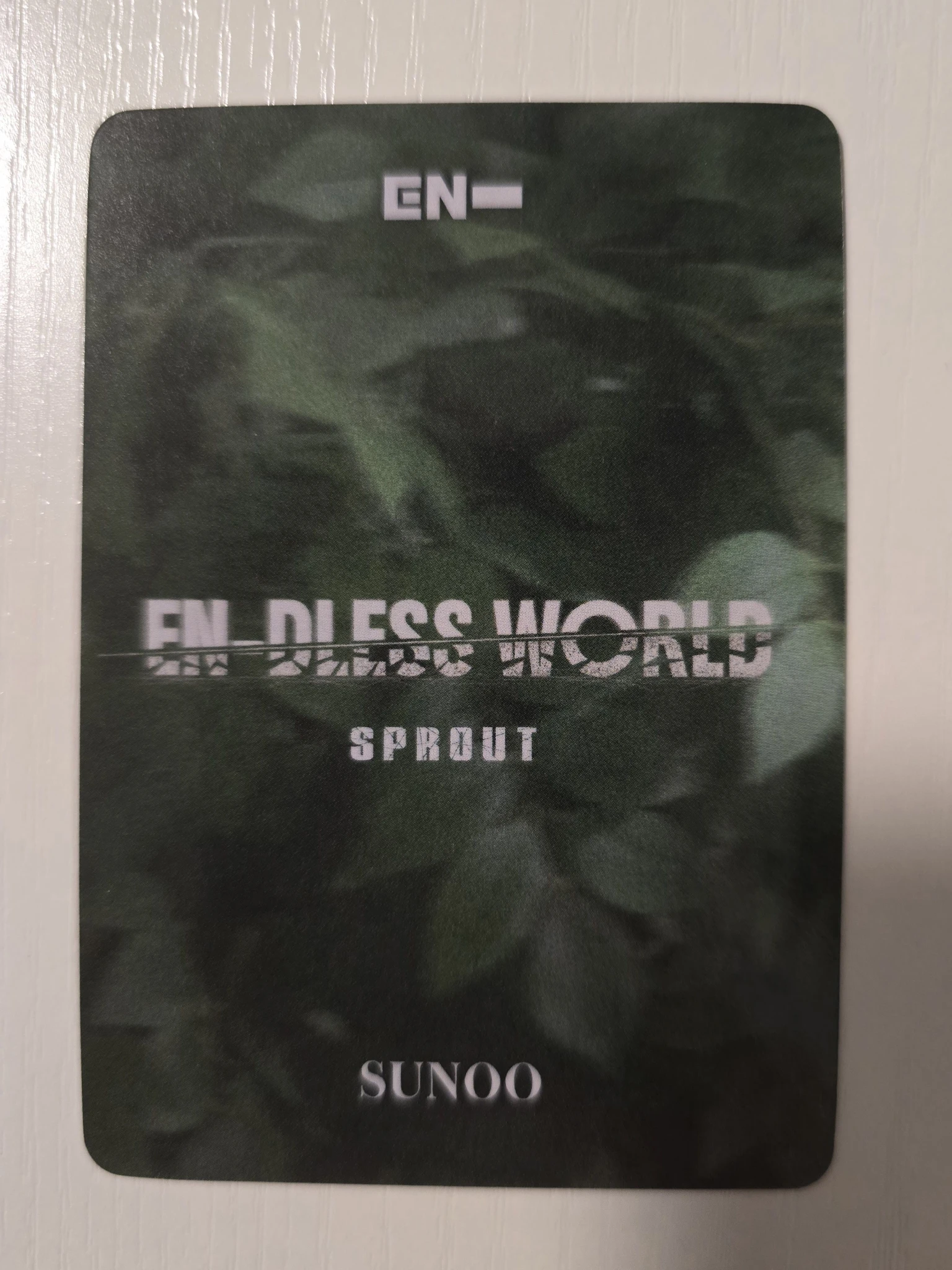 ENHYPEN Sunoo ENHYPEN - Sunoo - 6th ENGENE MEMBERSHIP KIT Other photocard set membership non-standard size listing photo 2