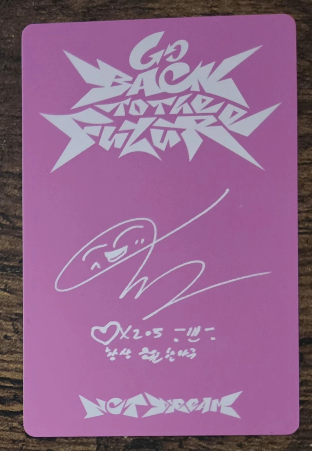 NCT DREAM Jisung NCT DREAM - Jisung - Go Back to the Future Album digipack ver. listing photo 2