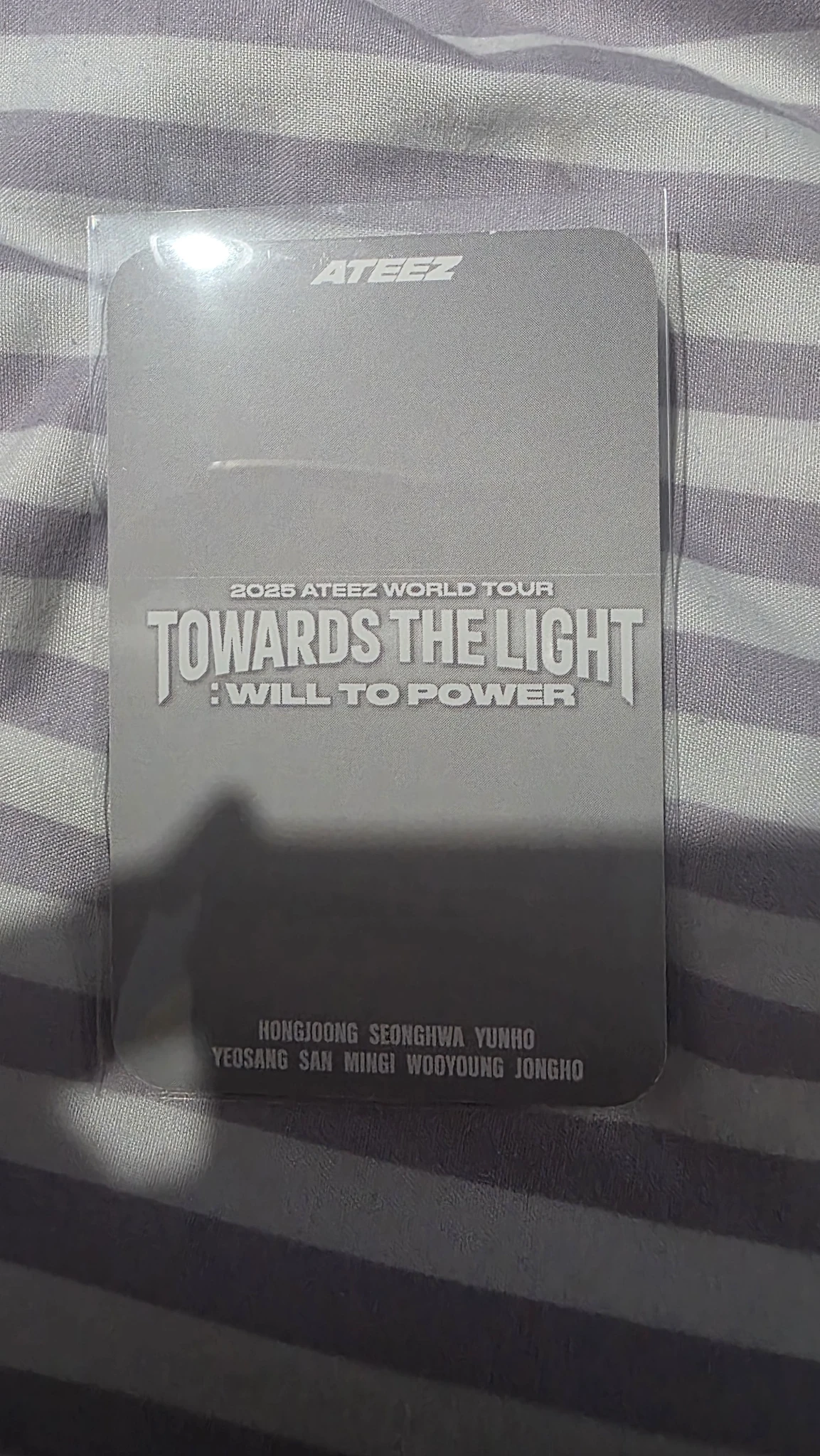 ATEEZ Jongho ATEEZ - Jongho - Towards The Light: Will To Power Event atiny zone listing photo 2