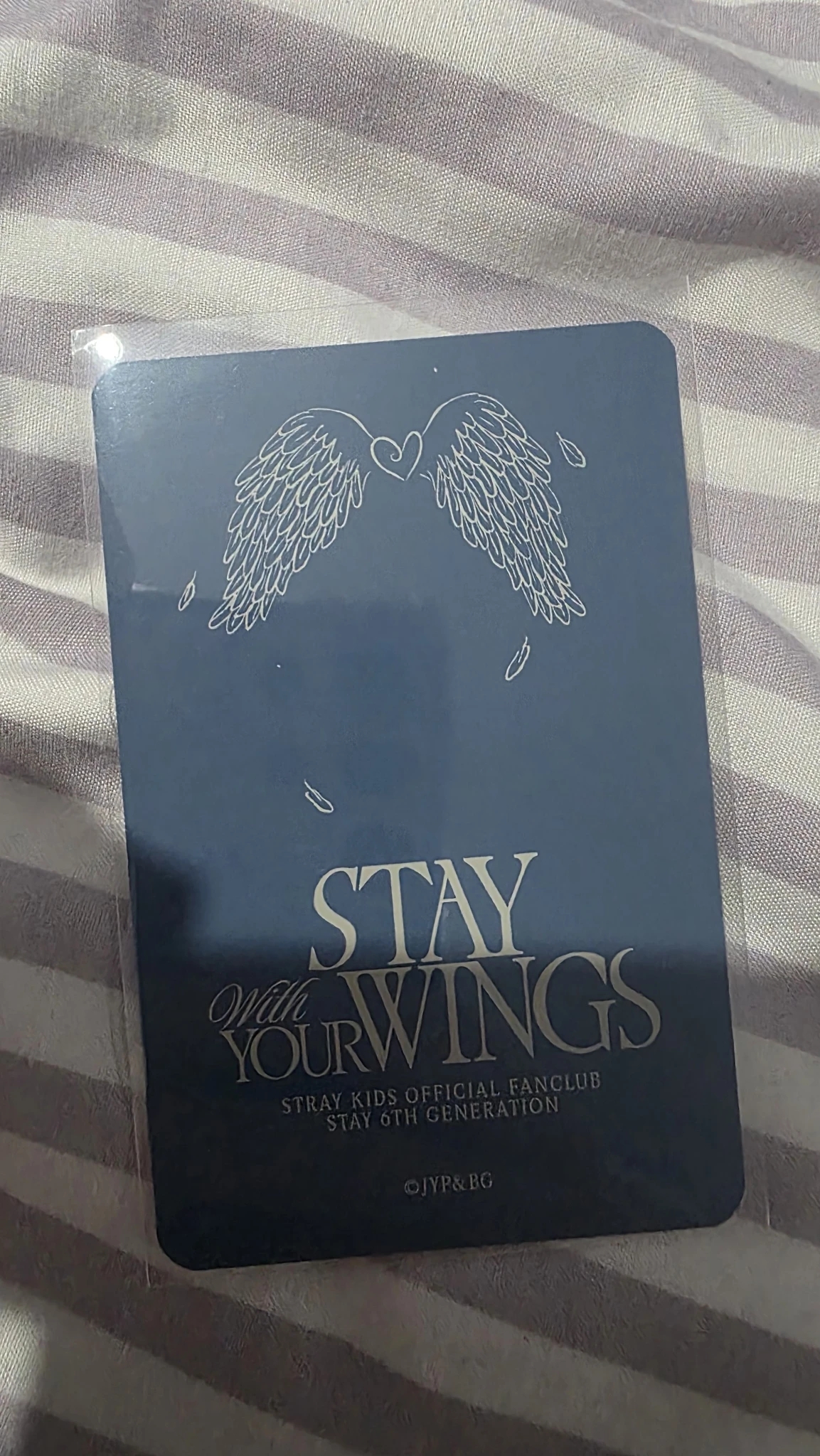 Stray Kids Stray Kids - I.N & Hyunjin - STAY With Your Wings-6th Fanclub Other unit photocard photocard set listing photo 2