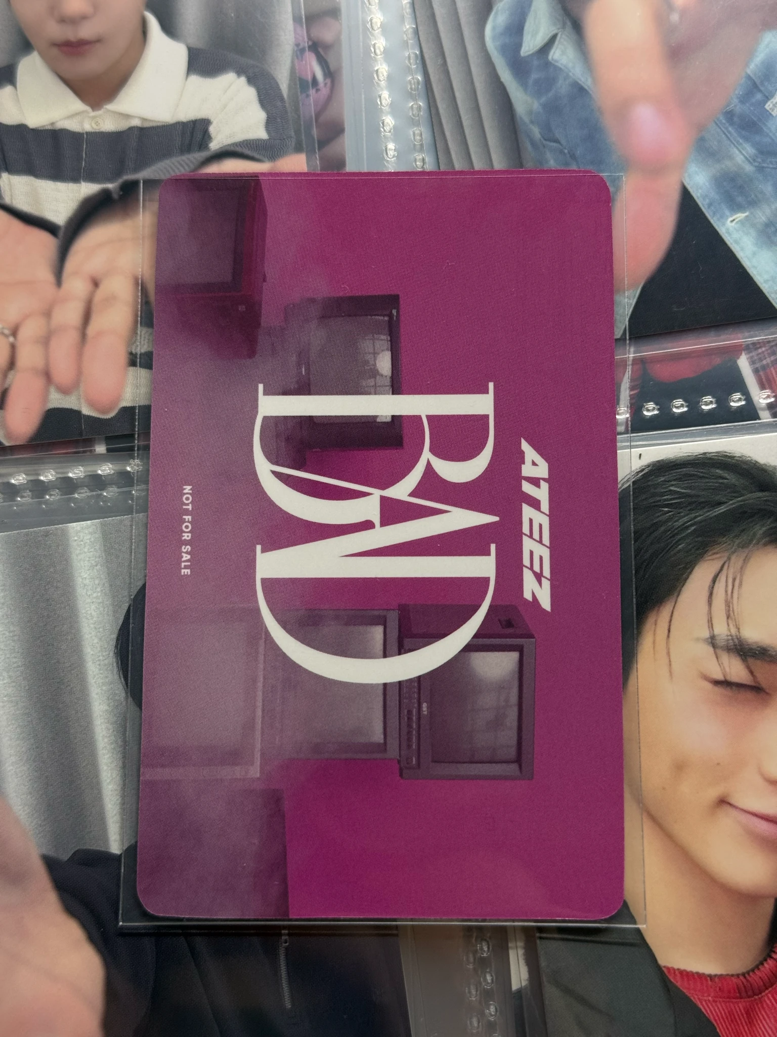 ATEEZ San ATEEZ - San - BAD Album jpfc (japan fanclub) purchase benefit version 1 listing photo 2