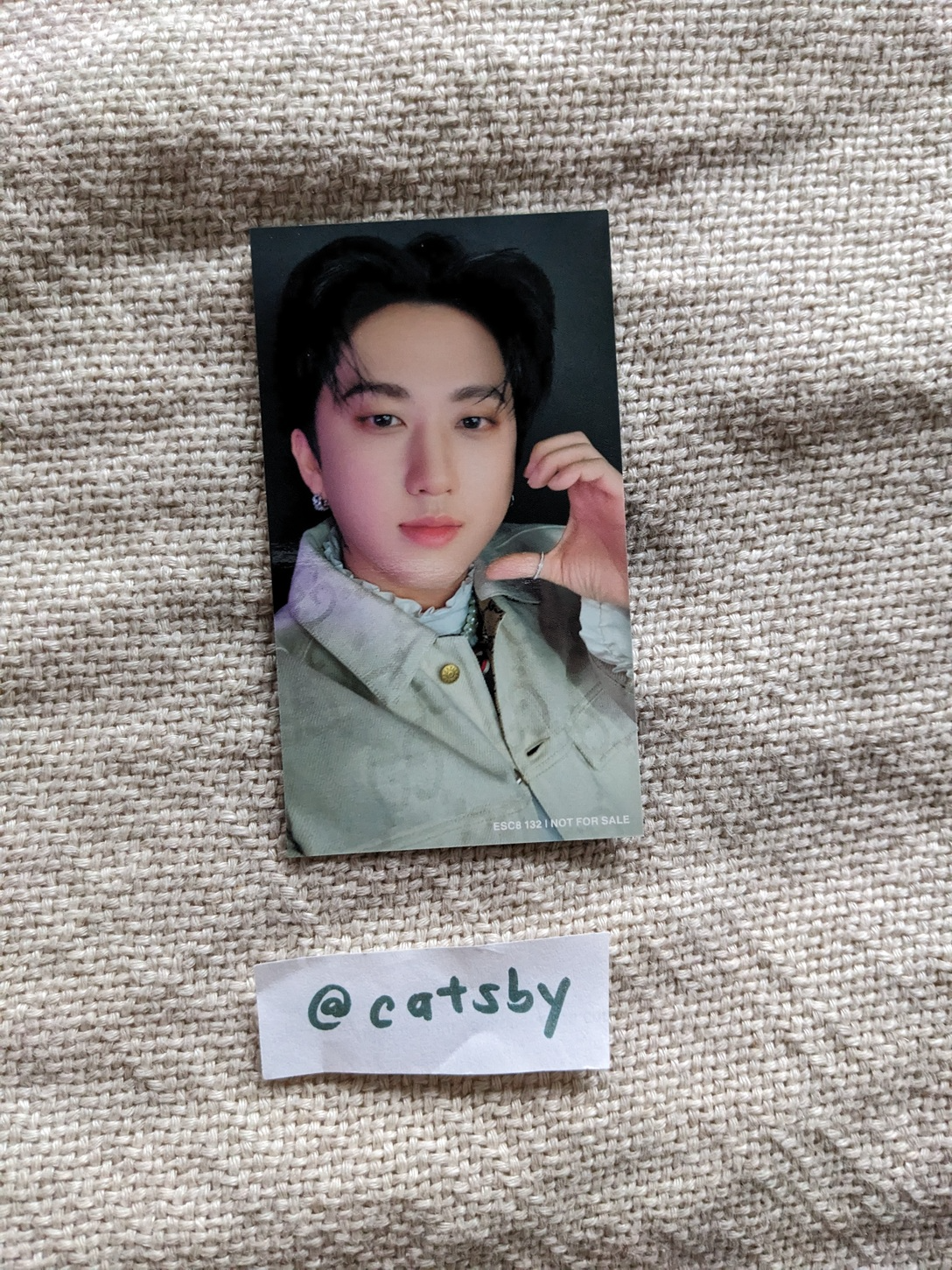 Stray Kids Changbin Stray Kids - Changbin - The Sound Album album photocard jpfc (japan fanclub) double-sided listing photo 2