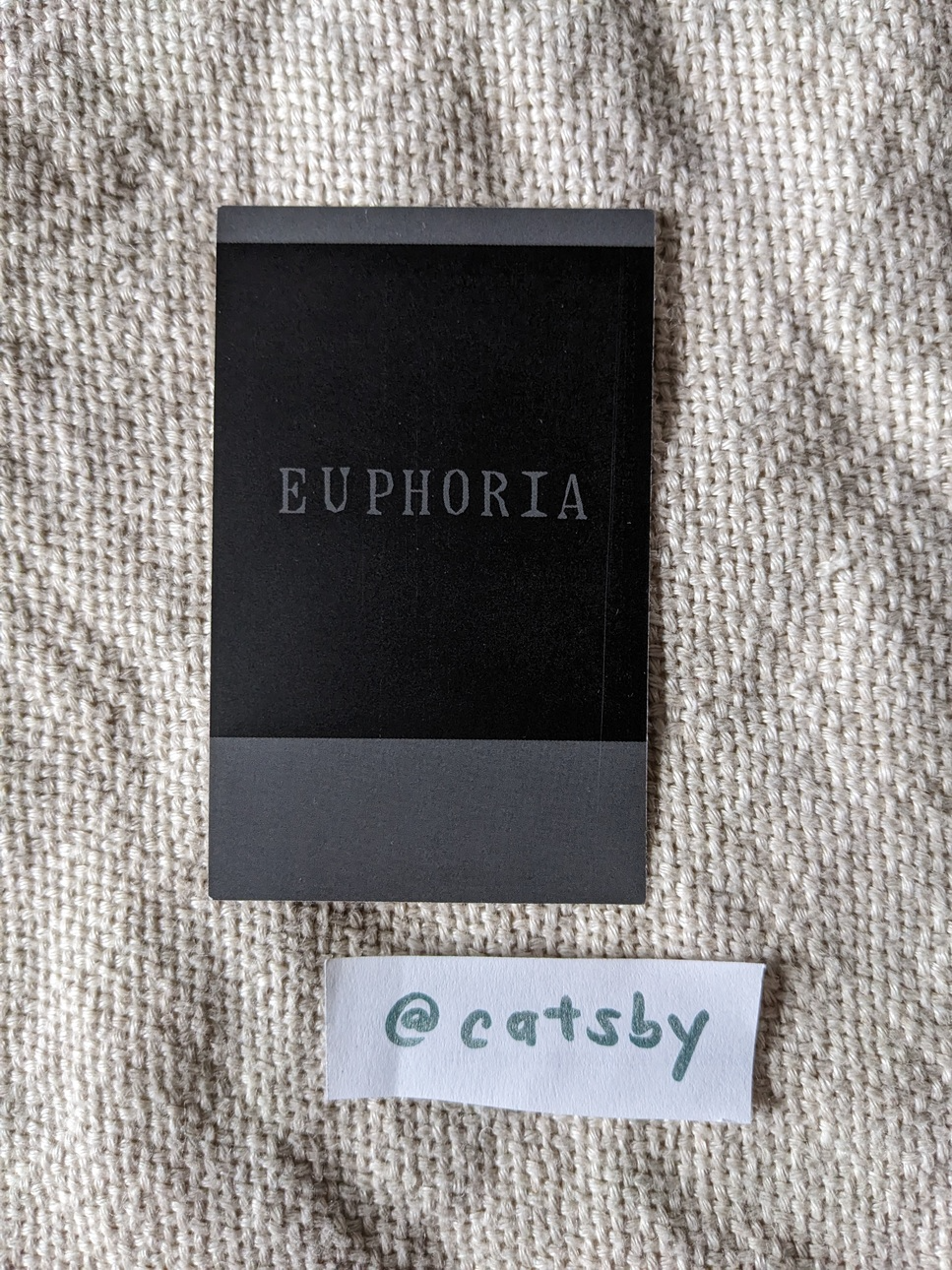 ALPHA DRIVE ONE Anxin ALPHA DRIVE ONE - Anxin - EUPHORIA Album star road version polaroid listing photo 2