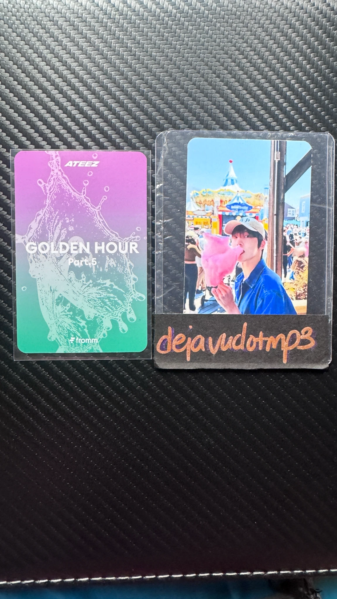 ATEEZ Yeosang ATEEZ - Yeosang - GOLDEN HOUR : Part.5 Album fromm store video call (fancall) fansign photobook version listing photo 2