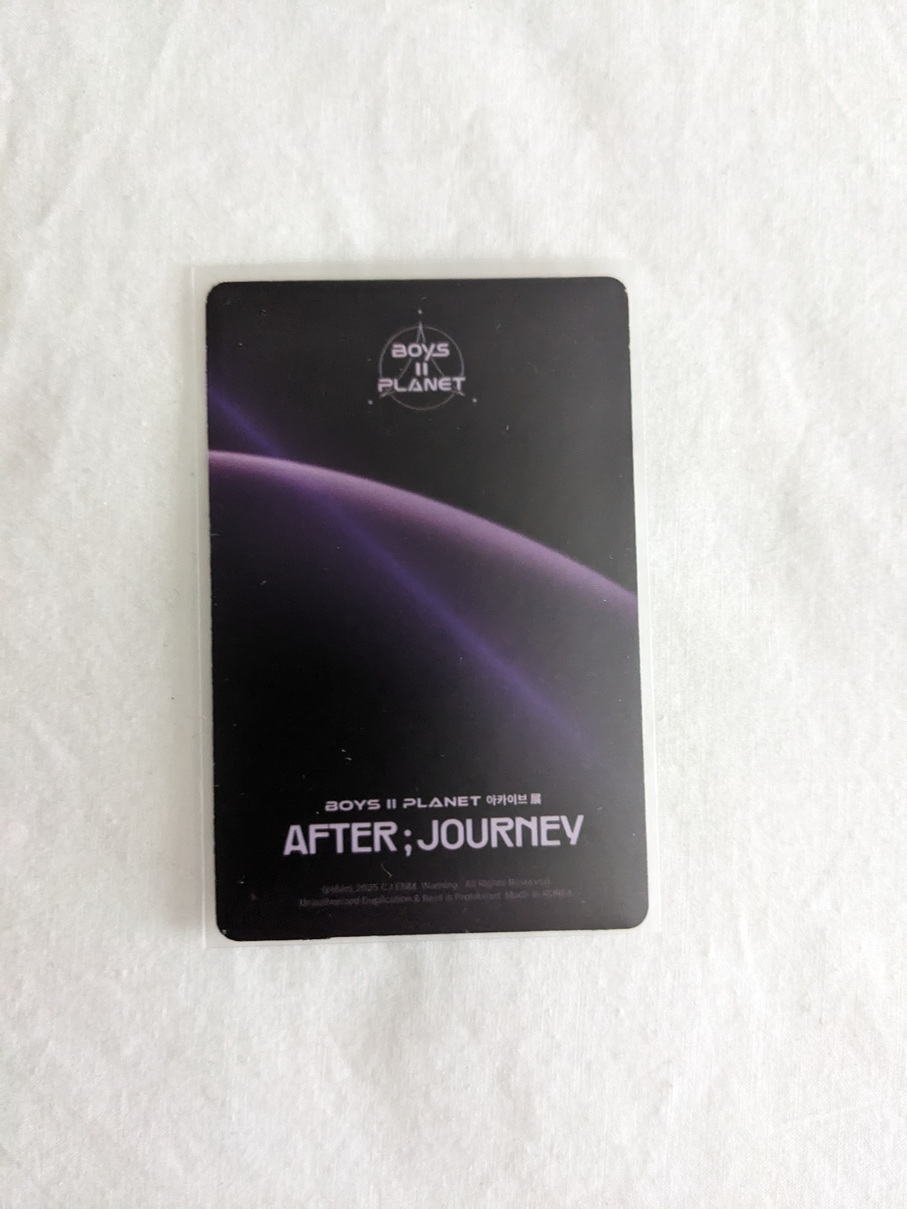 ALPHA DRIVE ONE Leo ALPHA DRIVE ONE - Leo - BOYS II PLANET Archive Exhibition AFTER ; JOURNEY Event week 1 listing photo 2