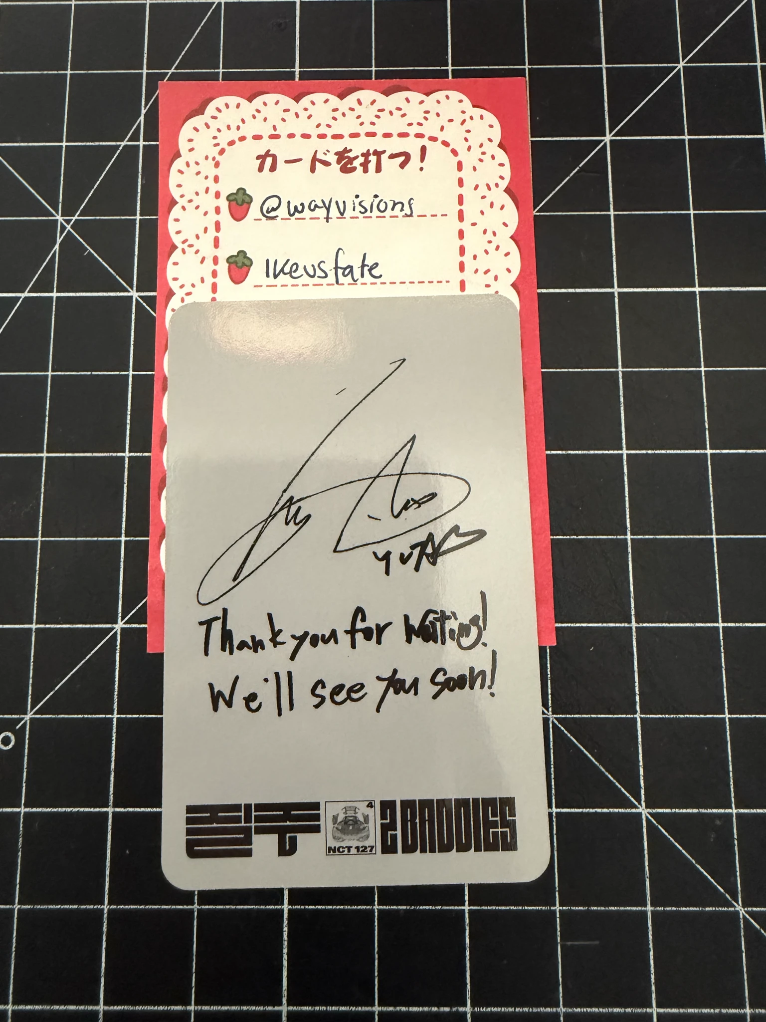 NCT 127 Yuta NCT 127 - Yuta - 2 Baddies Album listing photo 2