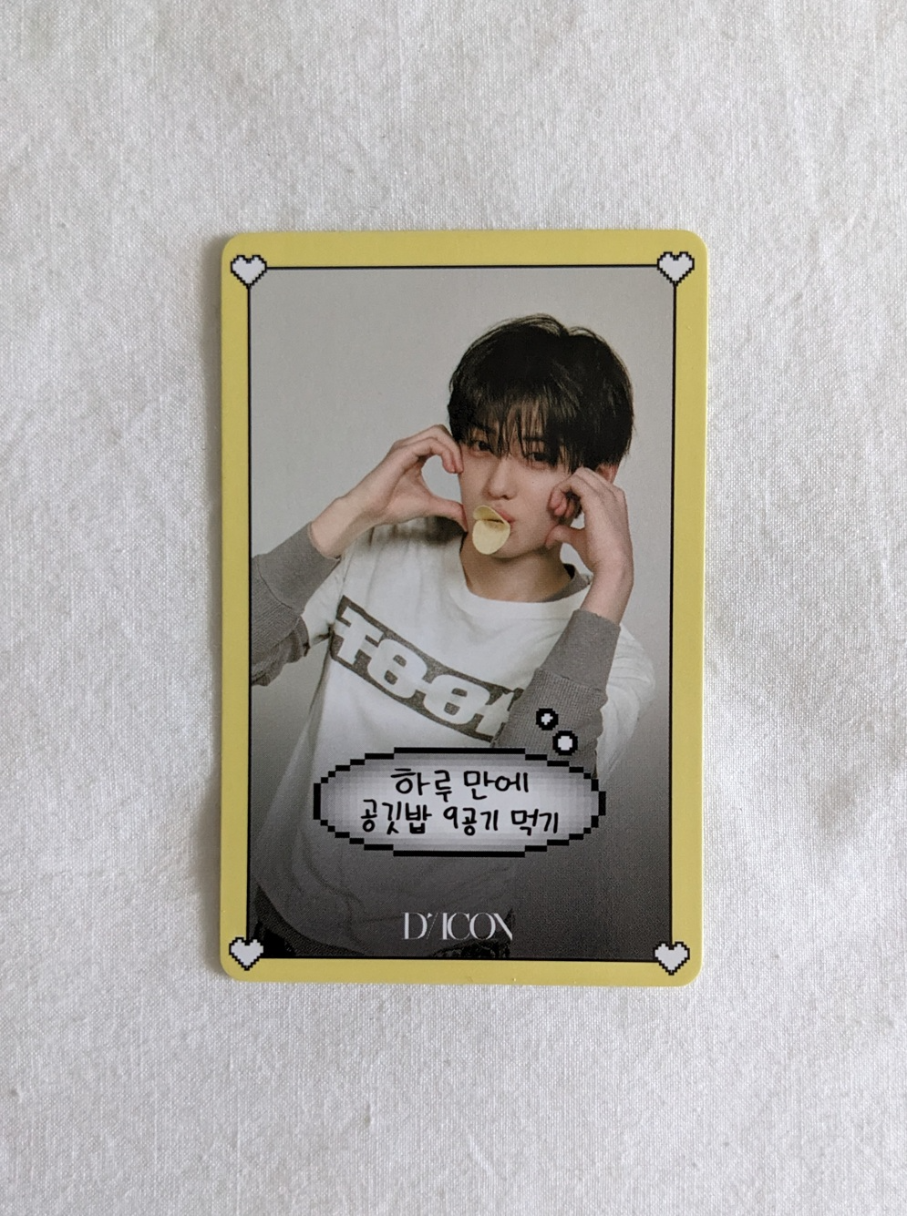 ALPHA DRIVE ONE Sanghyeon ALPHA DRIVE ONE - Sanghyeon - DICON VOLUME Nº33: HEARTS GROW ONE (B) Other photocard set photocard calendar dicon listing photo 2