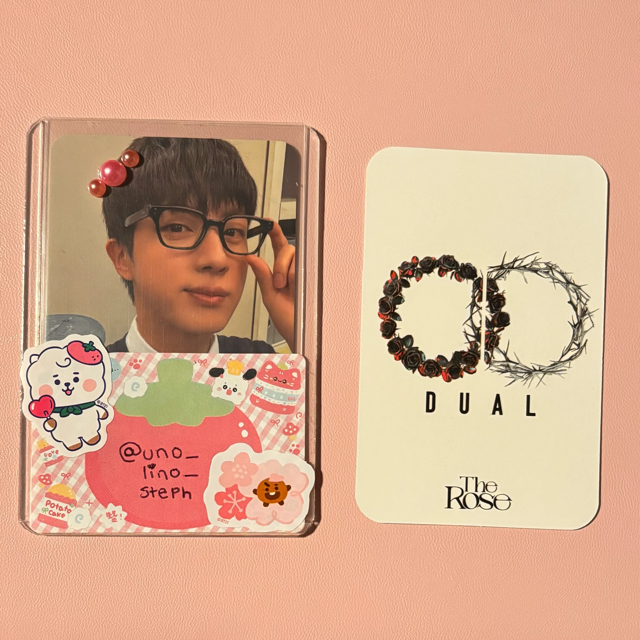The Rose Taegyeom The Rose - Taegyeom - Dawn to Dusk Tour Event merch photocard tour merch listing photo 2