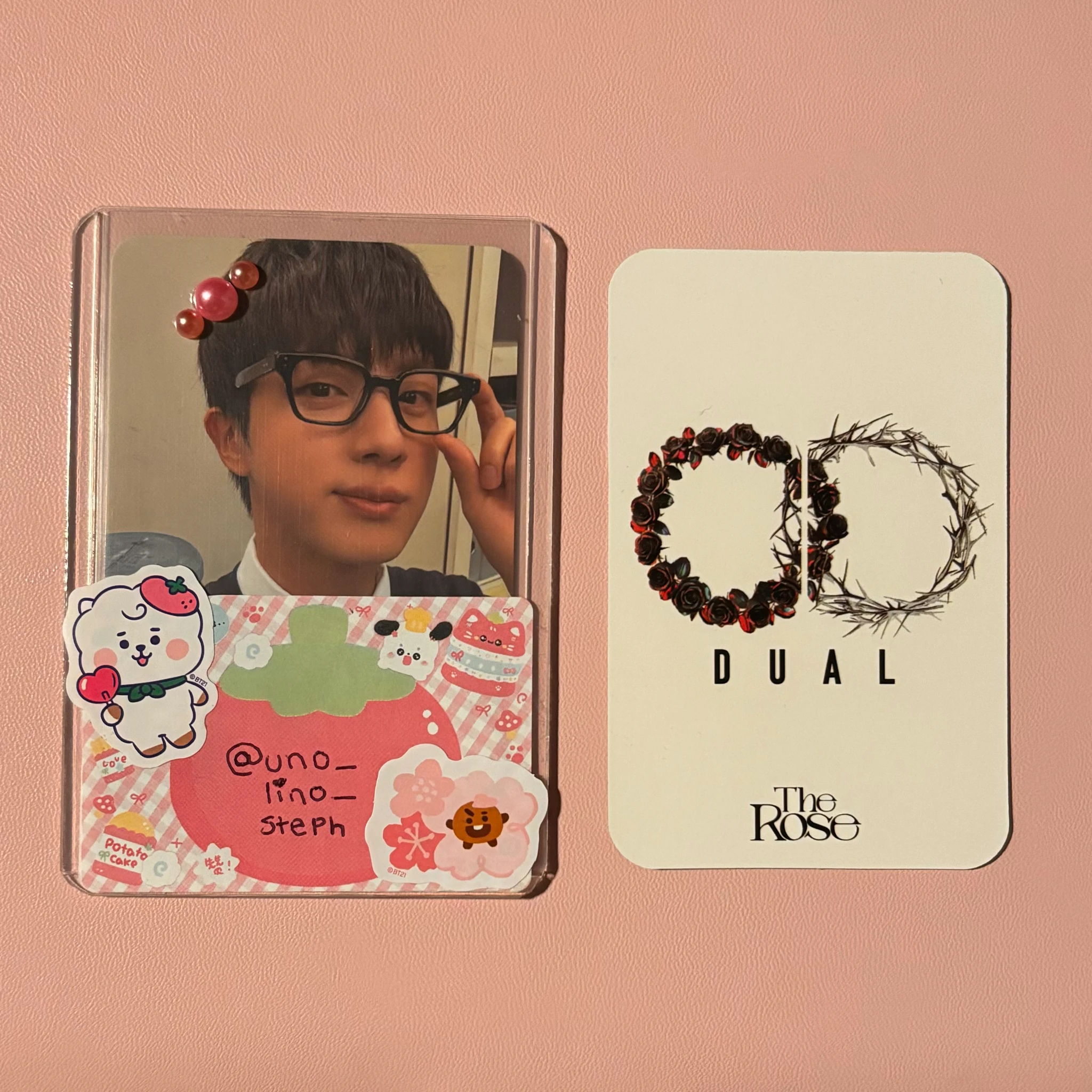 The Rose Hajoon The Rose - Hajoon - Dawn to Dusk Tour Event tour merch merch photocard listing photo 2