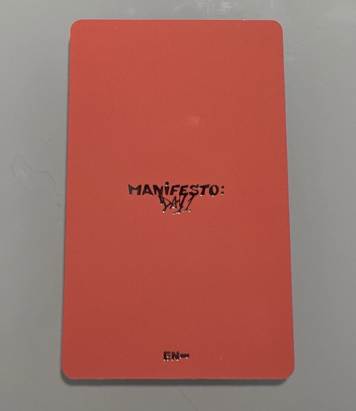 ENHYPEN Evan (Heeseung) ENHYPEN - Heeseung - MANIFESTO: DAY 1 Album album photocard korean album standard version D version M version J version listing photo 2