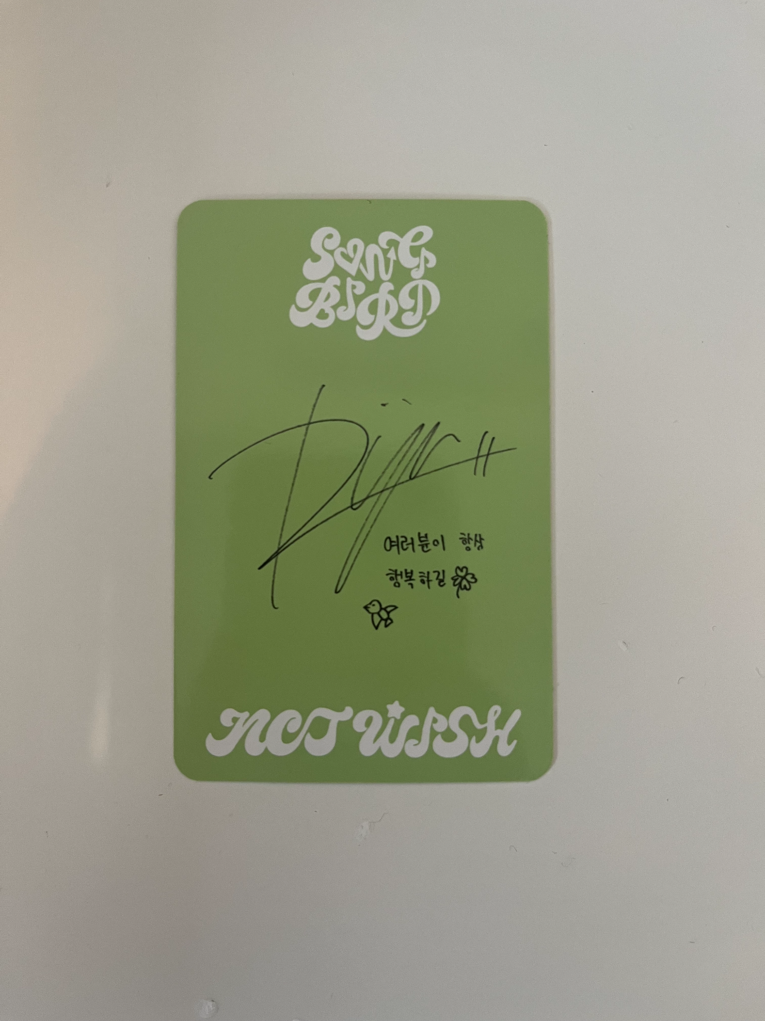 NCT WISH Ryo NCT Wish - Ryo - Songbird Album listing photo 2
