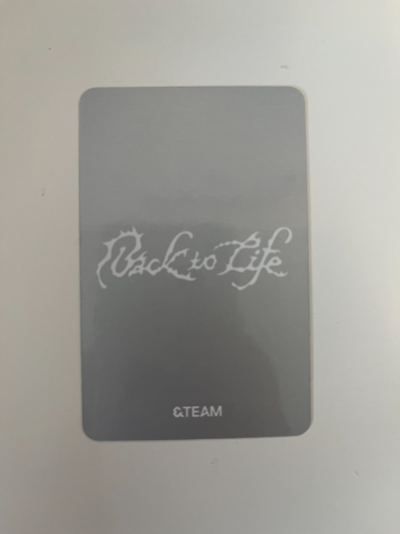 &TEAM &TEAM - Harua  & Fuma - Back to Life  Album weverse album version mini CD-R version album photocard listing photo 2