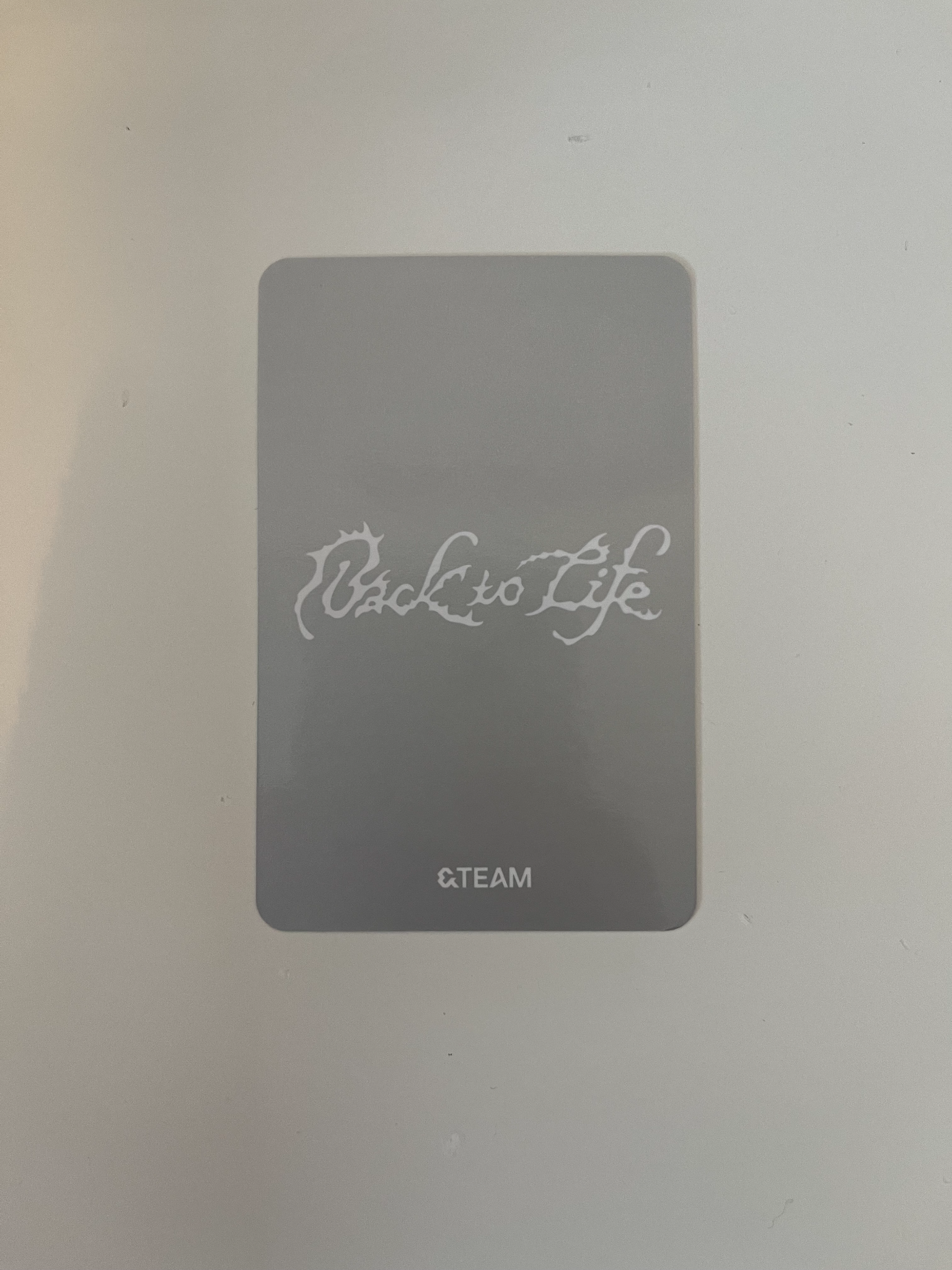 &TEAM &TEAM - EJ & Fuma - Back to Life  Album weverse album version mini CD-R version album photocard listing photo 2