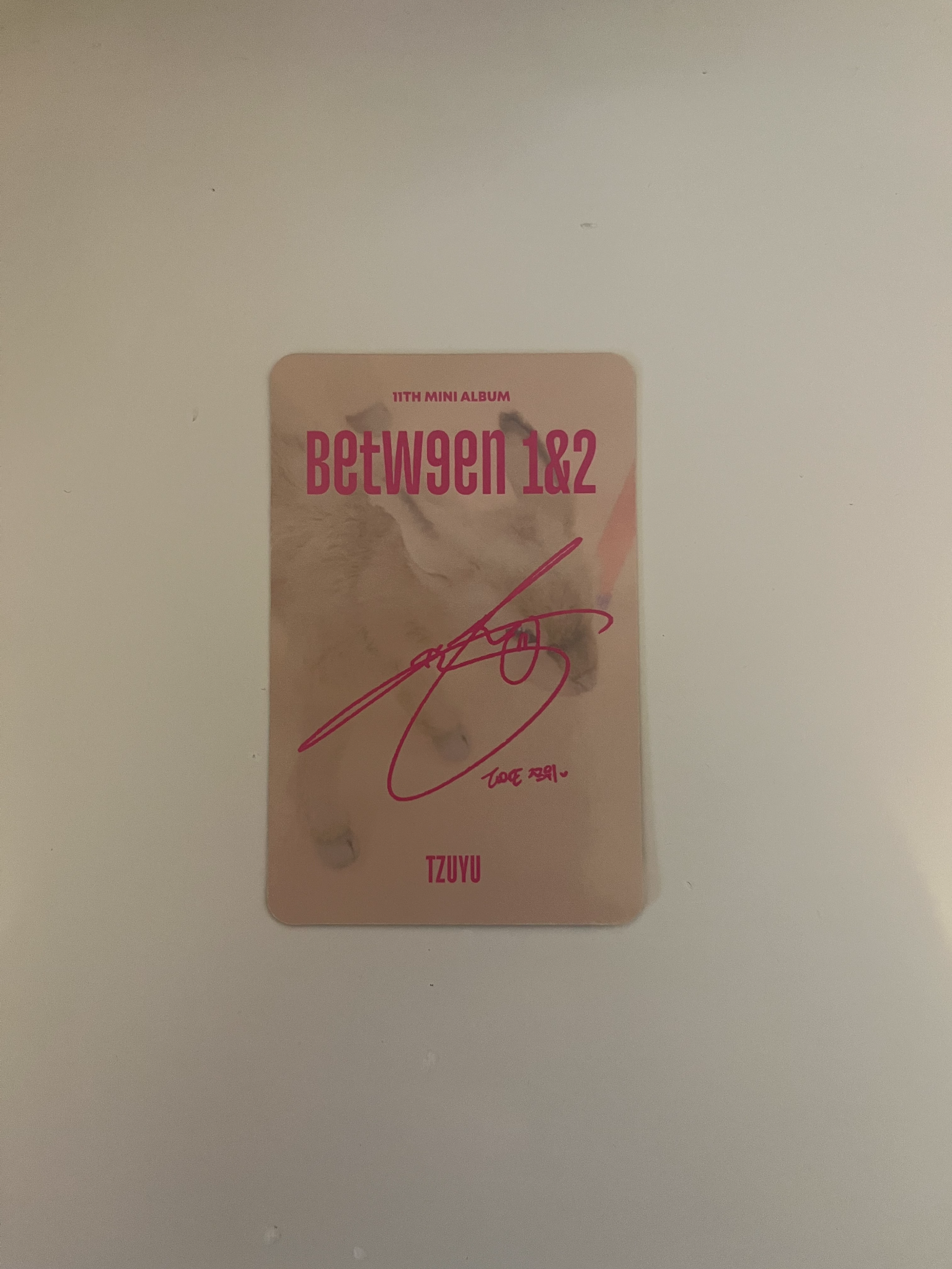 TWICE Tzuyu TWICE-Tzuyu-Album-BETWEEN 1&2 listing photo 2