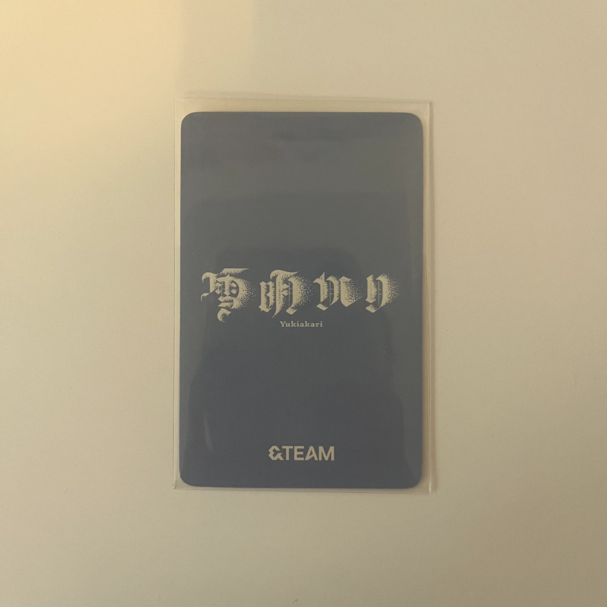 &TEAM Fuma &TEAM - Fuma - Yukiakari Album pre-order benefit (pob) weverse japan listing photo 2