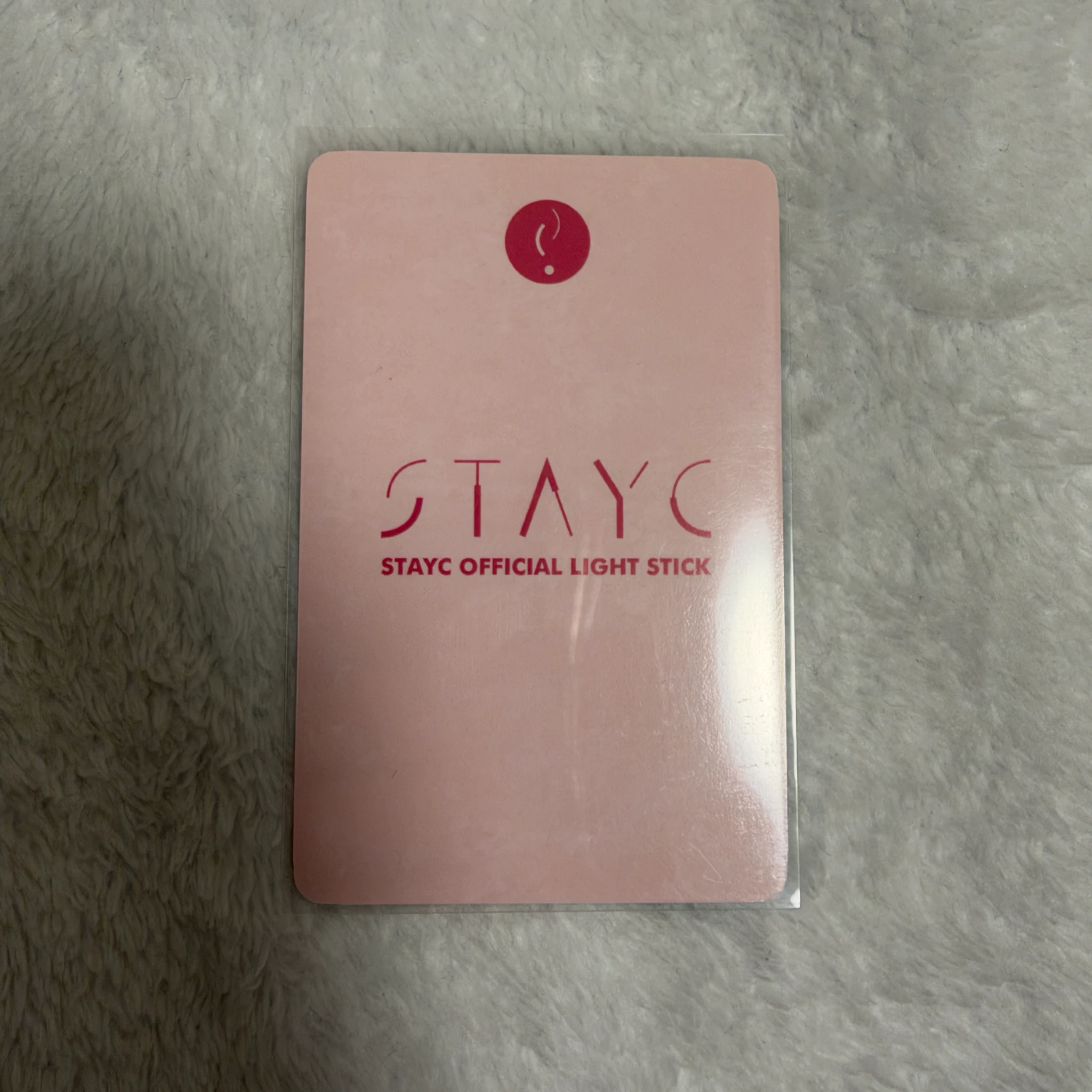 STAYC Sumin STAYC - Sumin - STAYC OFFICIAL LIGHTSTICK Other merch photocard lightstick listing photo 2