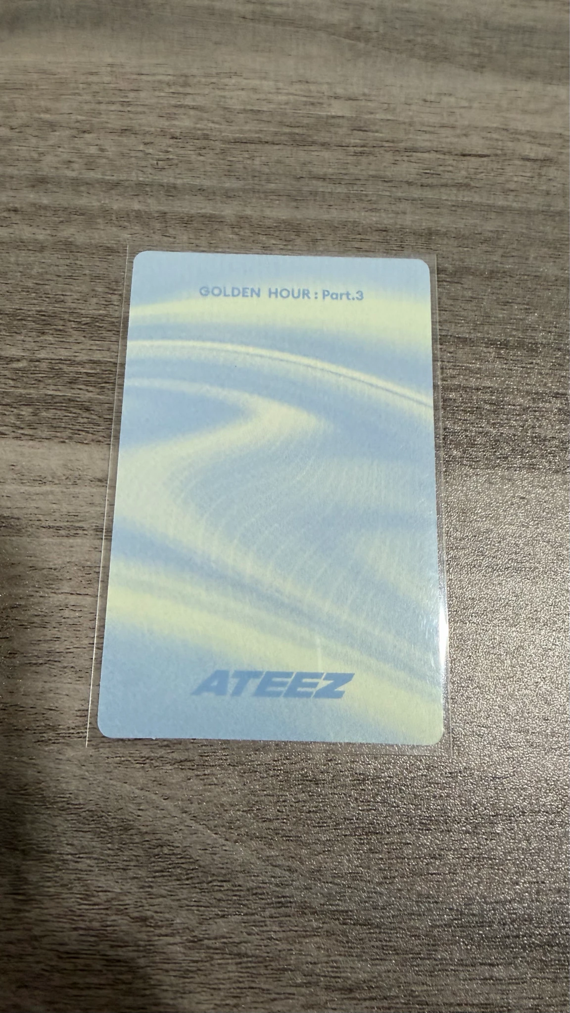 ATEEZ Seonghwa ATEEZ - Seonghwa - Golden Hour : Part.3 Album listing photo 2